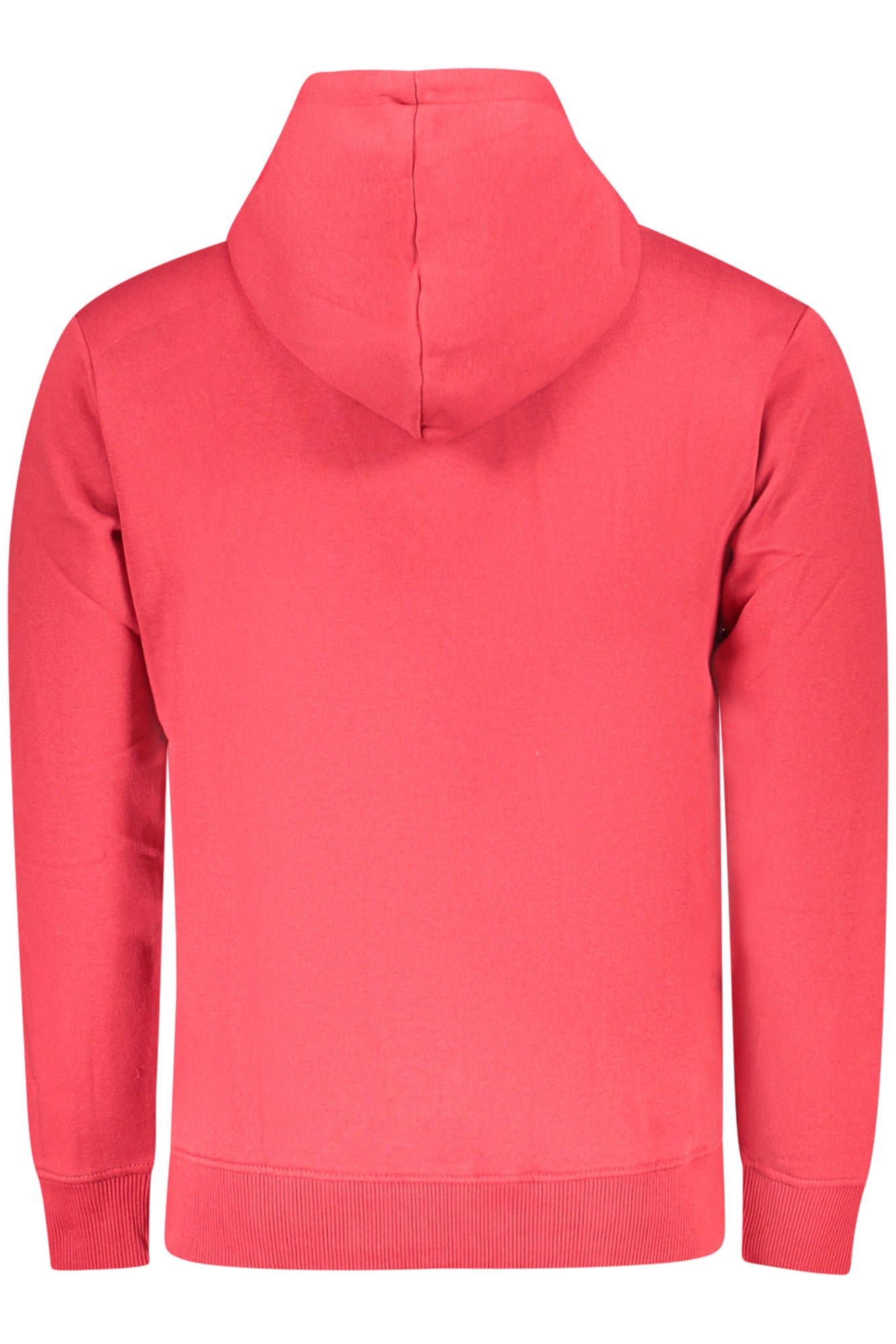 PEPE JEANS MEN'S RED ZIP-UP SWEATSHIRT