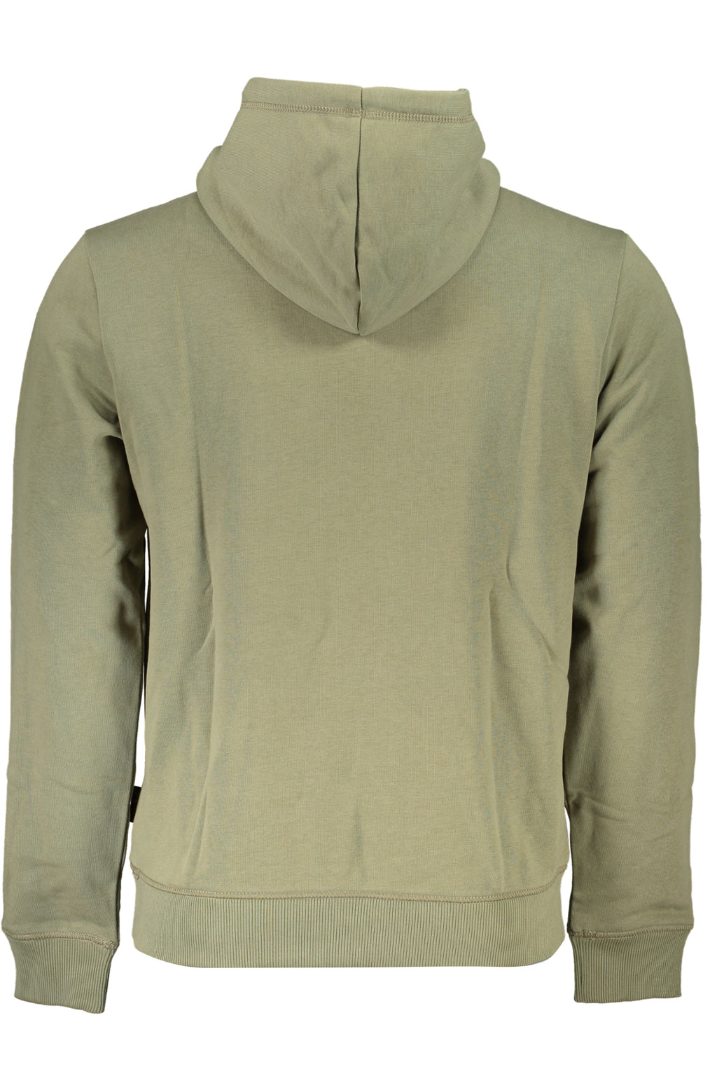 NAPAPIJRI GREEN MEN'S ZIPLESS SWEATSHIRT