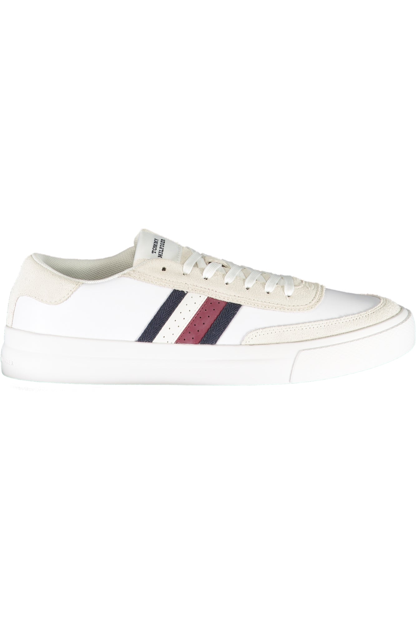 TOMMY HILFIGER MEN'S WHITE SPORTS SHOES