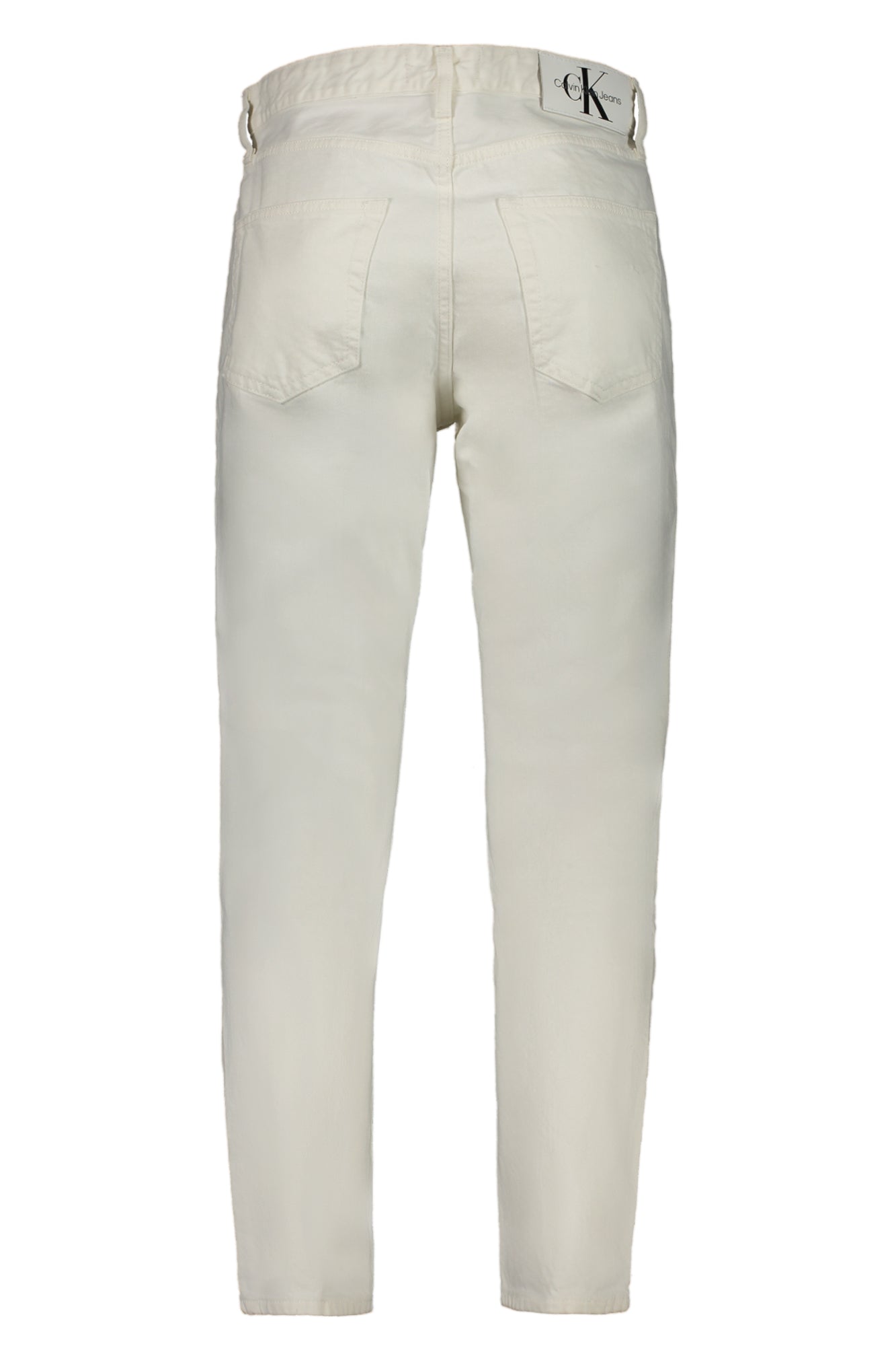 CALVIN KLEIN MEN'S WHITE DENIM JEANS