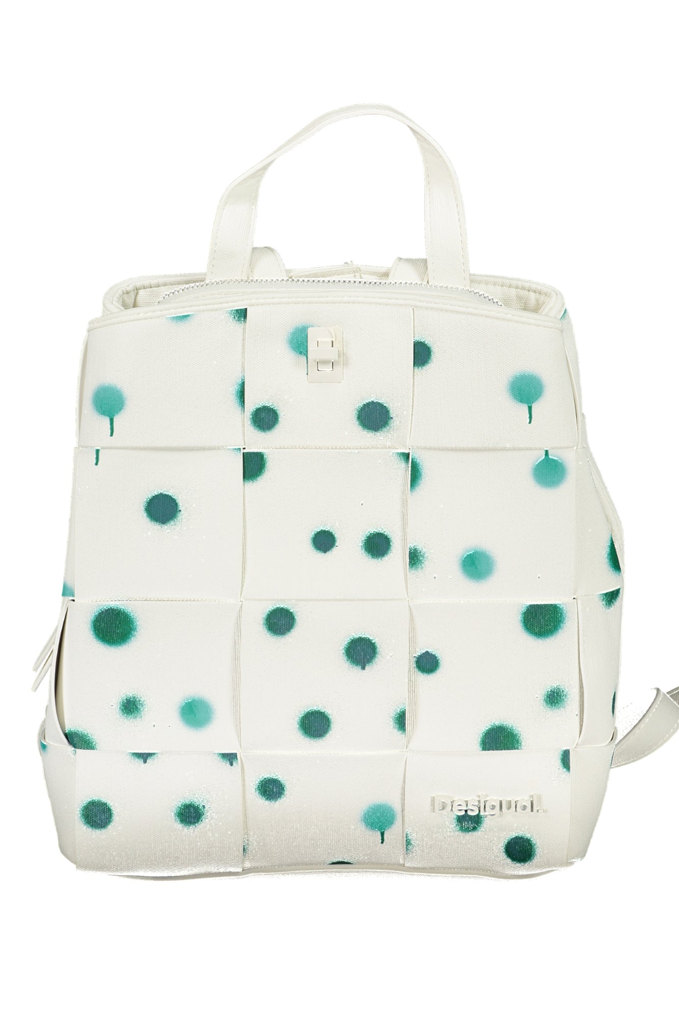 DESIGUAL WHITE WOMEN'S BACKPACK