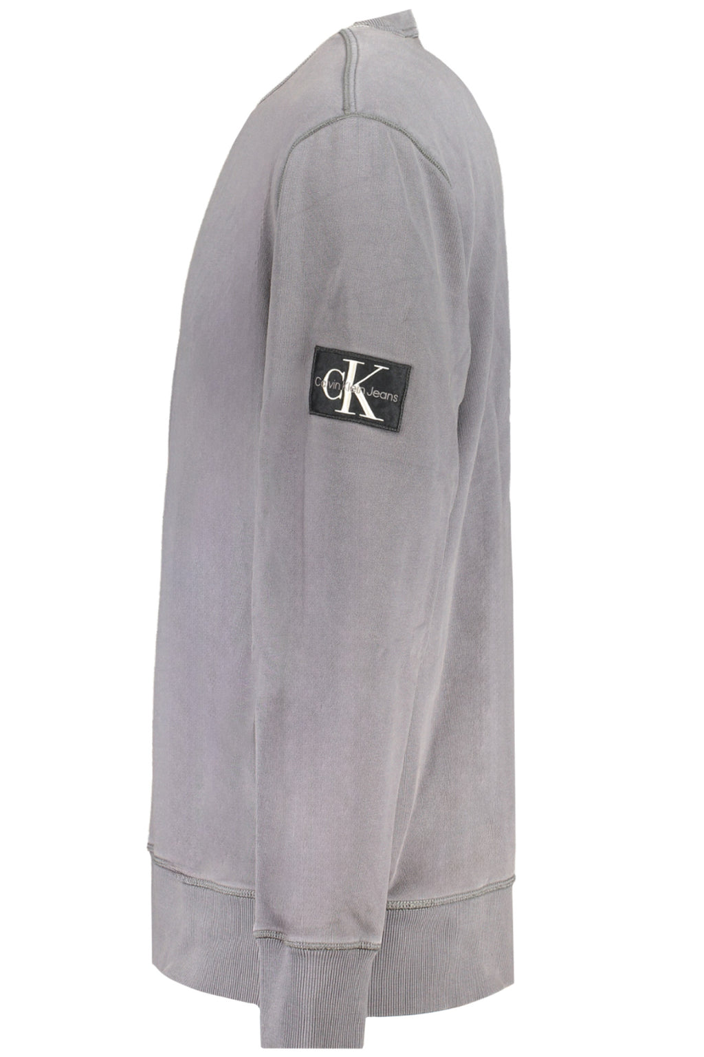 CALVIN KLEIN MEN'S GRAY ZIPLESS SWEATSHIRT