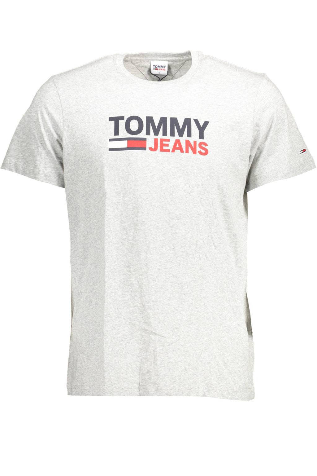 TOMMY HILFIGER MEN'S SHORT SLEEVE T-SHIRT GREY