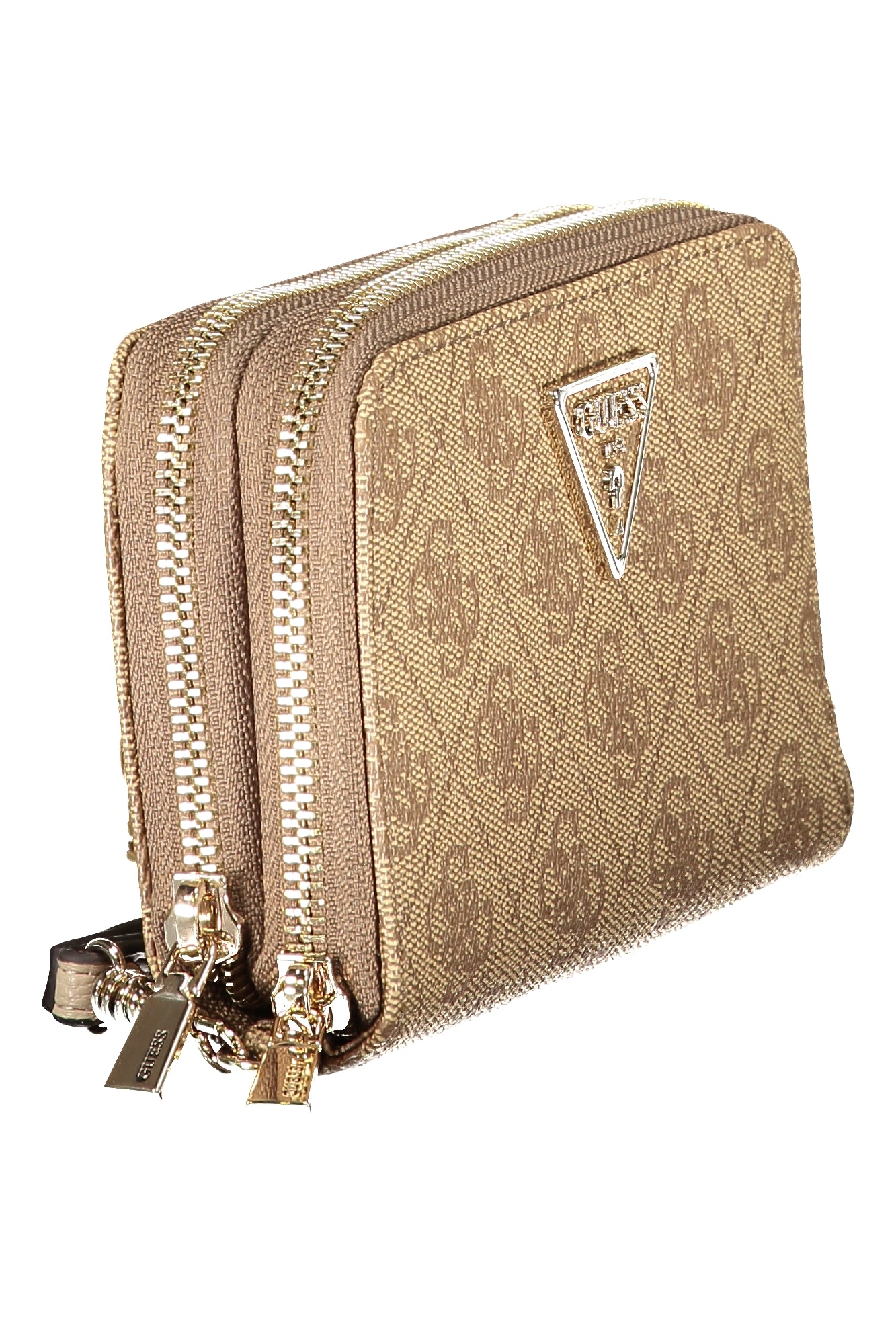 GUESS JEANS WOMEN'S BEIGE WALLET