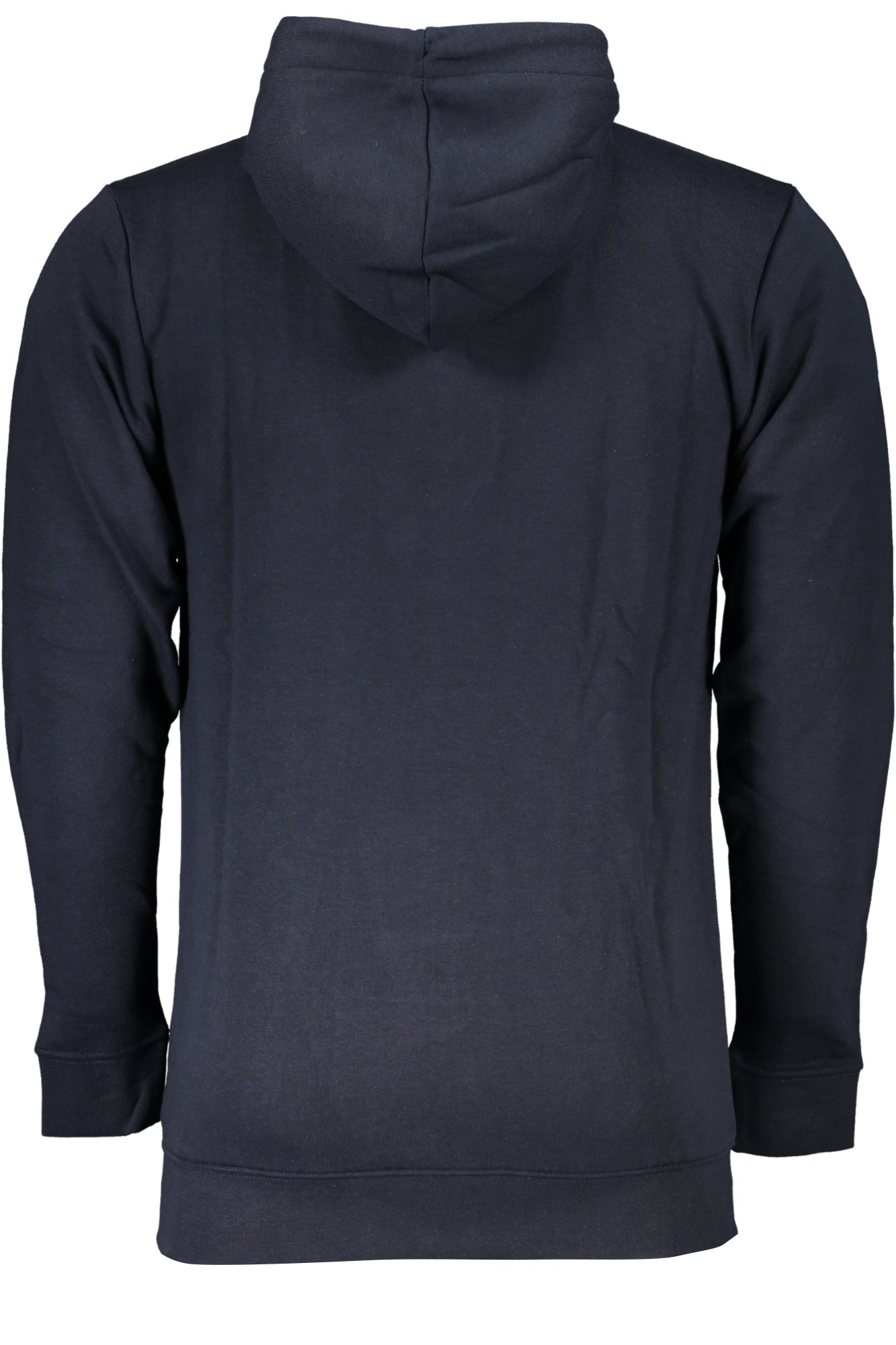 CAVALLI CLASS MEN'S BLUE ZIP SWEATSHIRT