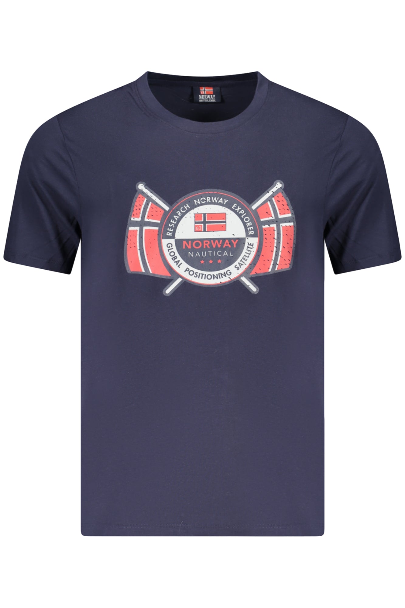 NORWAY 1963 MEN'S SHORT SLEEVE T-SHIRT BLUE