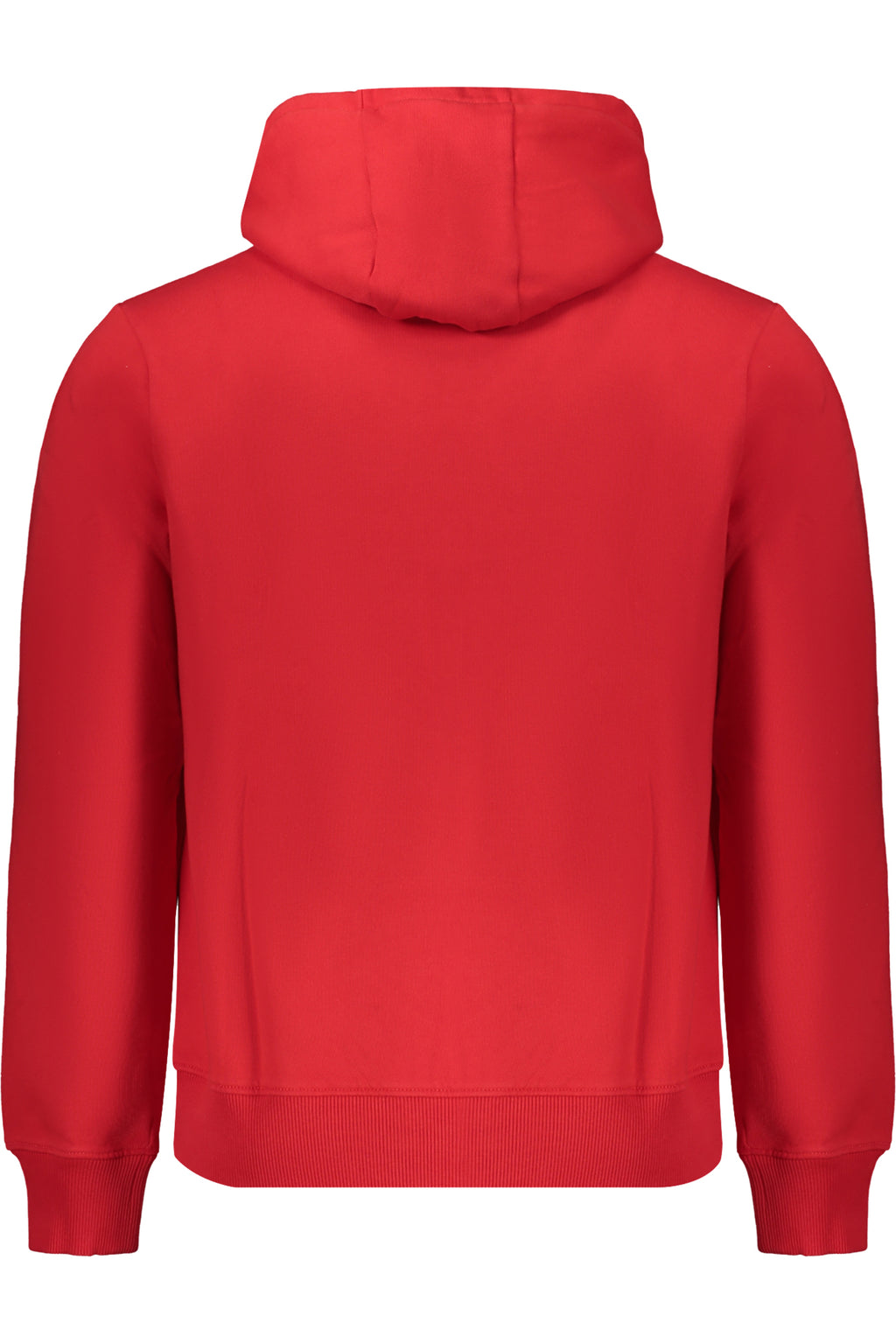 NAPAPIJRI RED MEN'S ZIP-LESS SWEATSHIRT