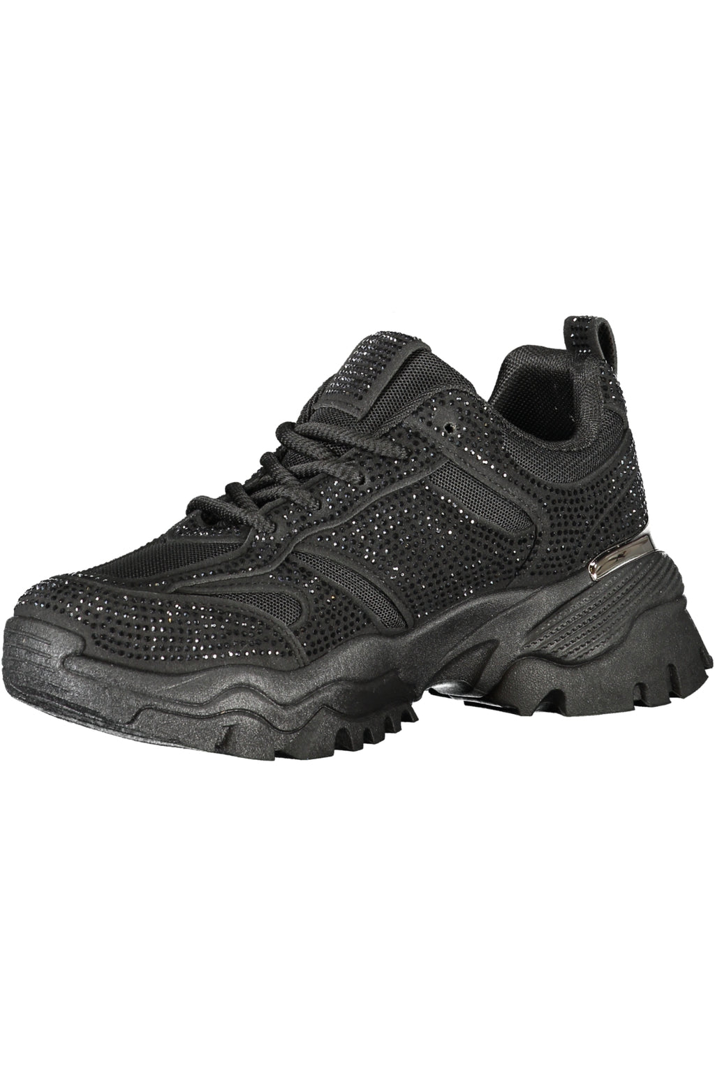 LAURA BIAGIOTTI WOMEN'S BLACK SPORTS SHOES