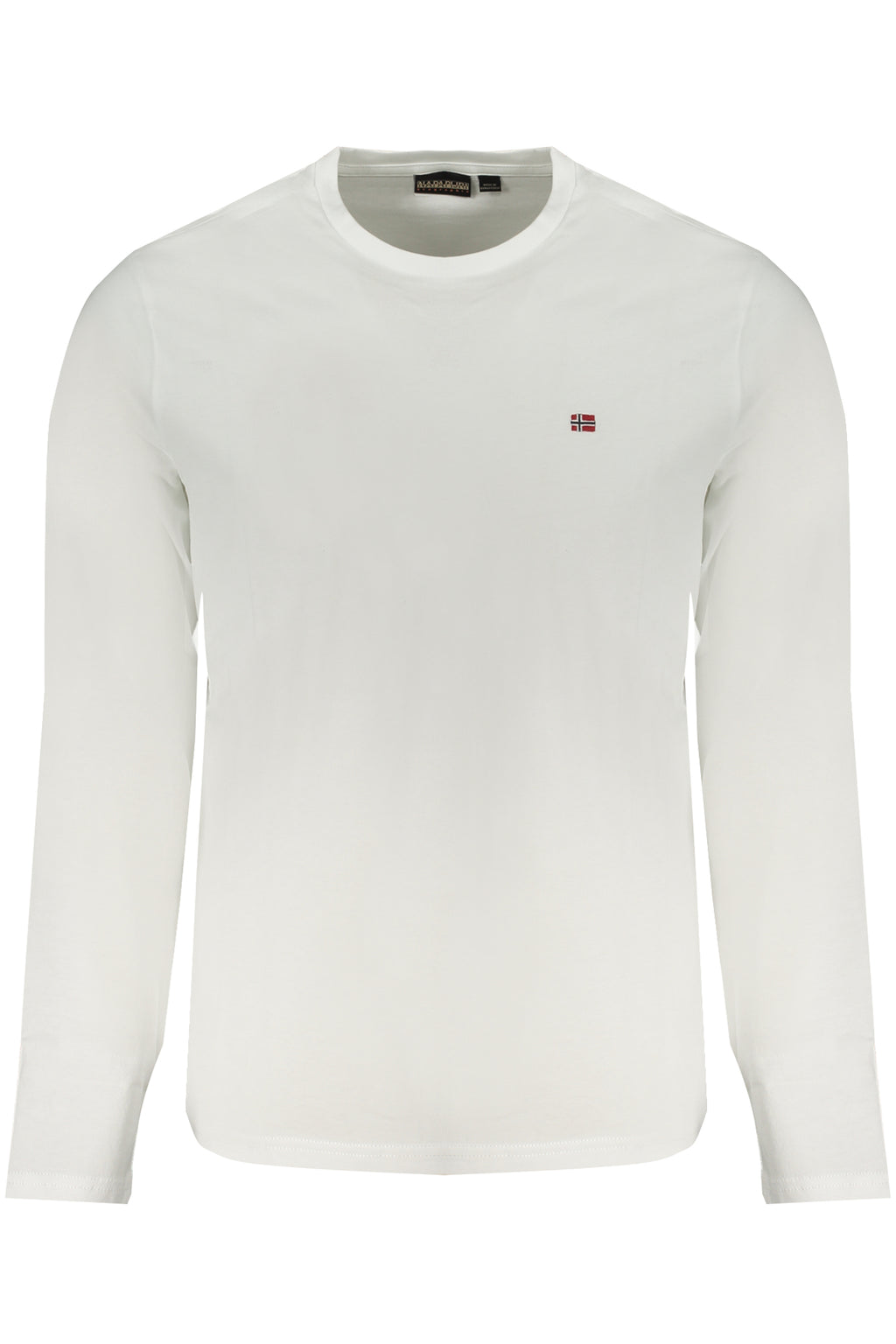 NAPAPIJRI LONG SLEEVE T-SHIRT MEN WHITE
