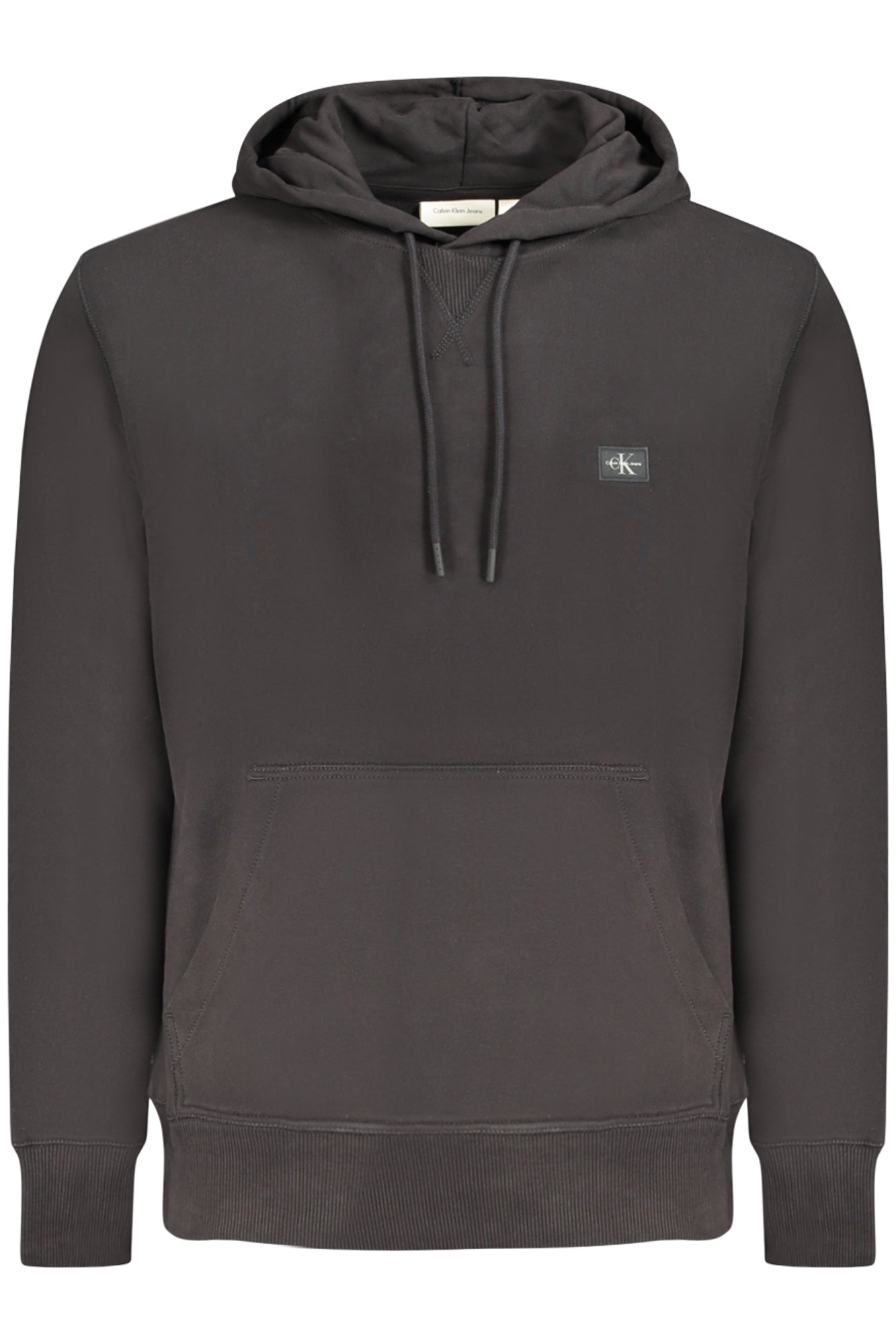 CALVIN KLEIN MEN'S BLACK ZIP-UP SWEATSHIRT