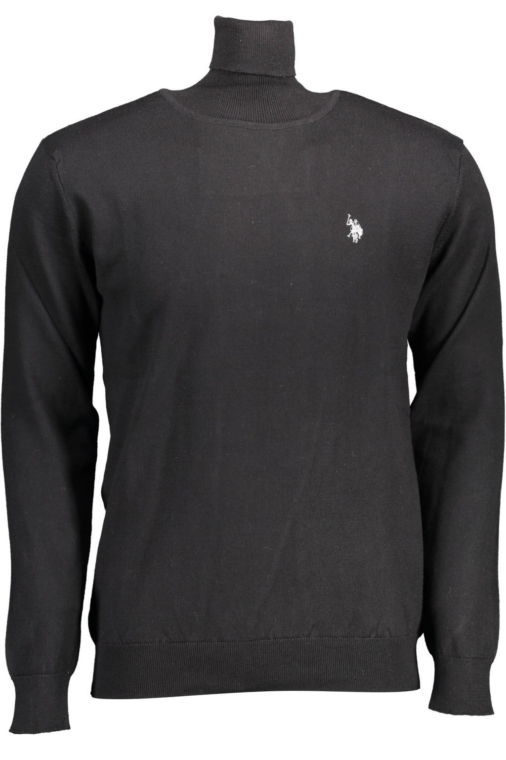 US MEN'S BLACK POLO SHIRT