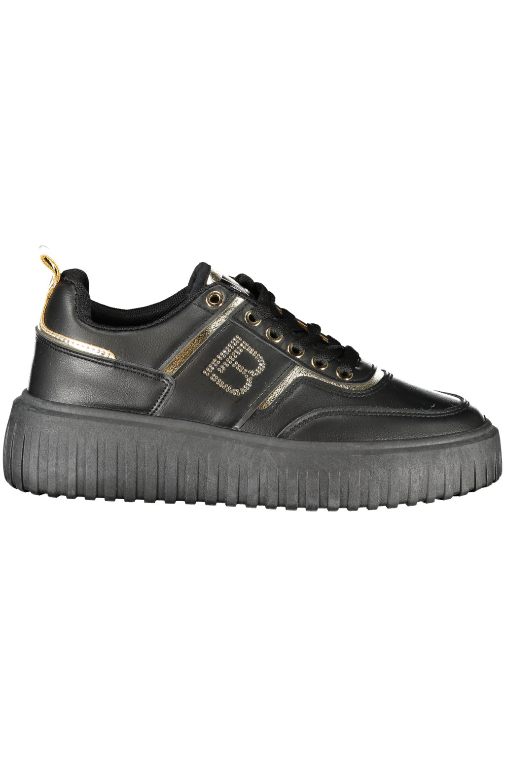LAURA BIAGIOTTI WOMEN'S BLACK SPORTS SHOES
