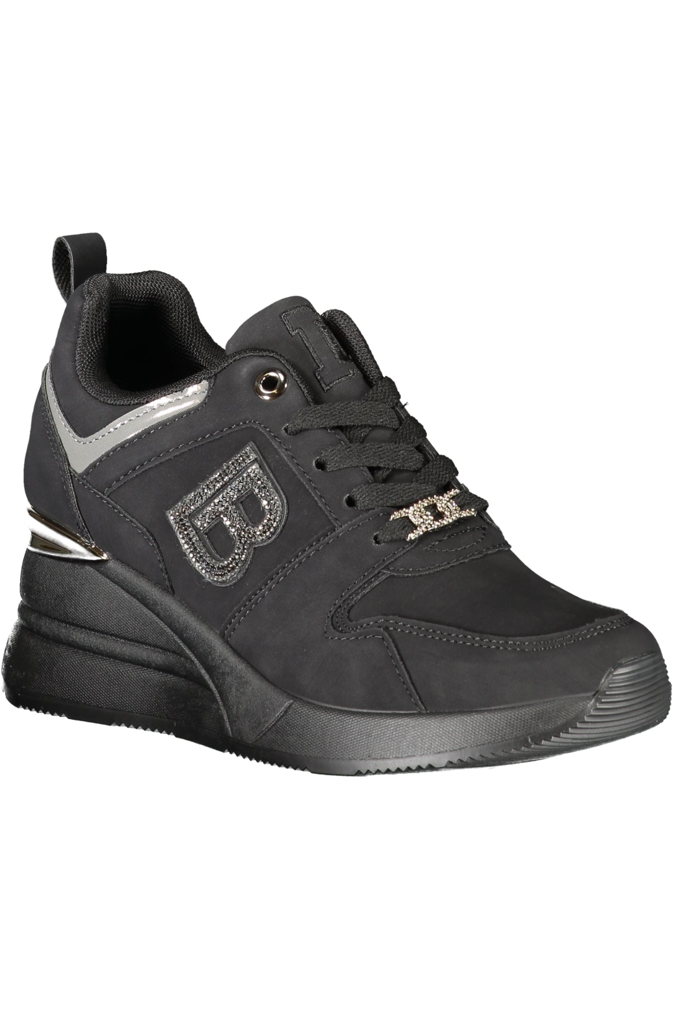LAURA BIAGIOTTI WOMEN'S BLACK SPORTS SHOES