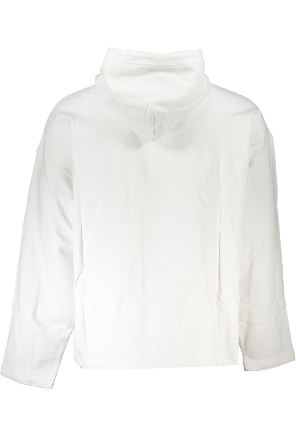 CALVIN KLEIN MEN'S WHITE ZIPLESS SWEATSHIRT