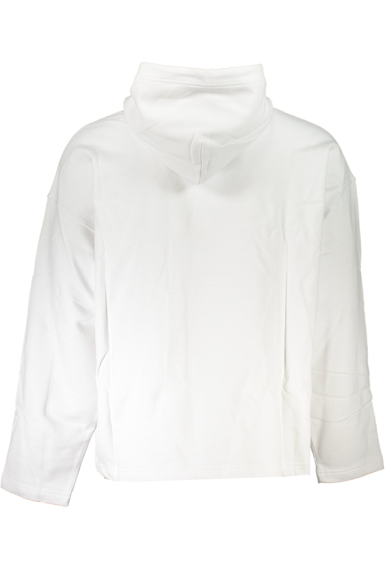 CALVIN KLEIN MEN'S WHITE ZIPLESS SWEATSHIRT