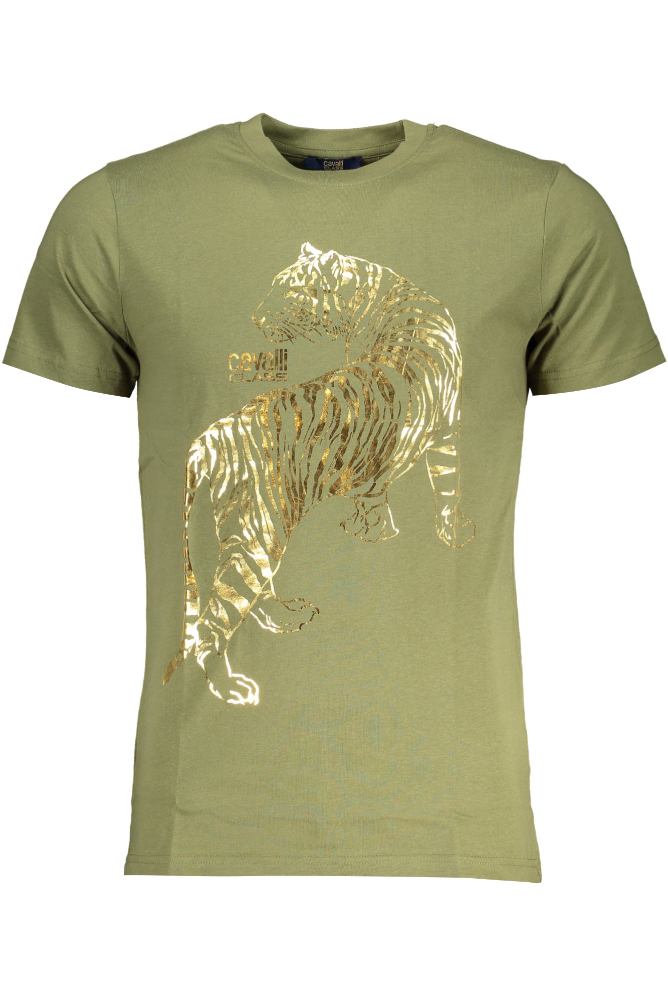 CAVALLI CLASS SHORT SLEEVE T-SHIRT MEN GREEN
