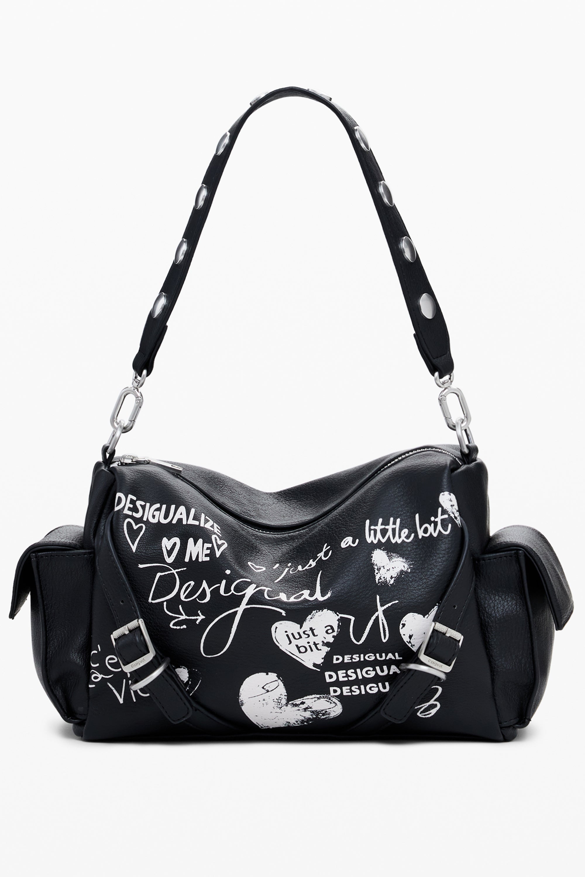 DESIGUAL WOMEN'S BLACK BAG