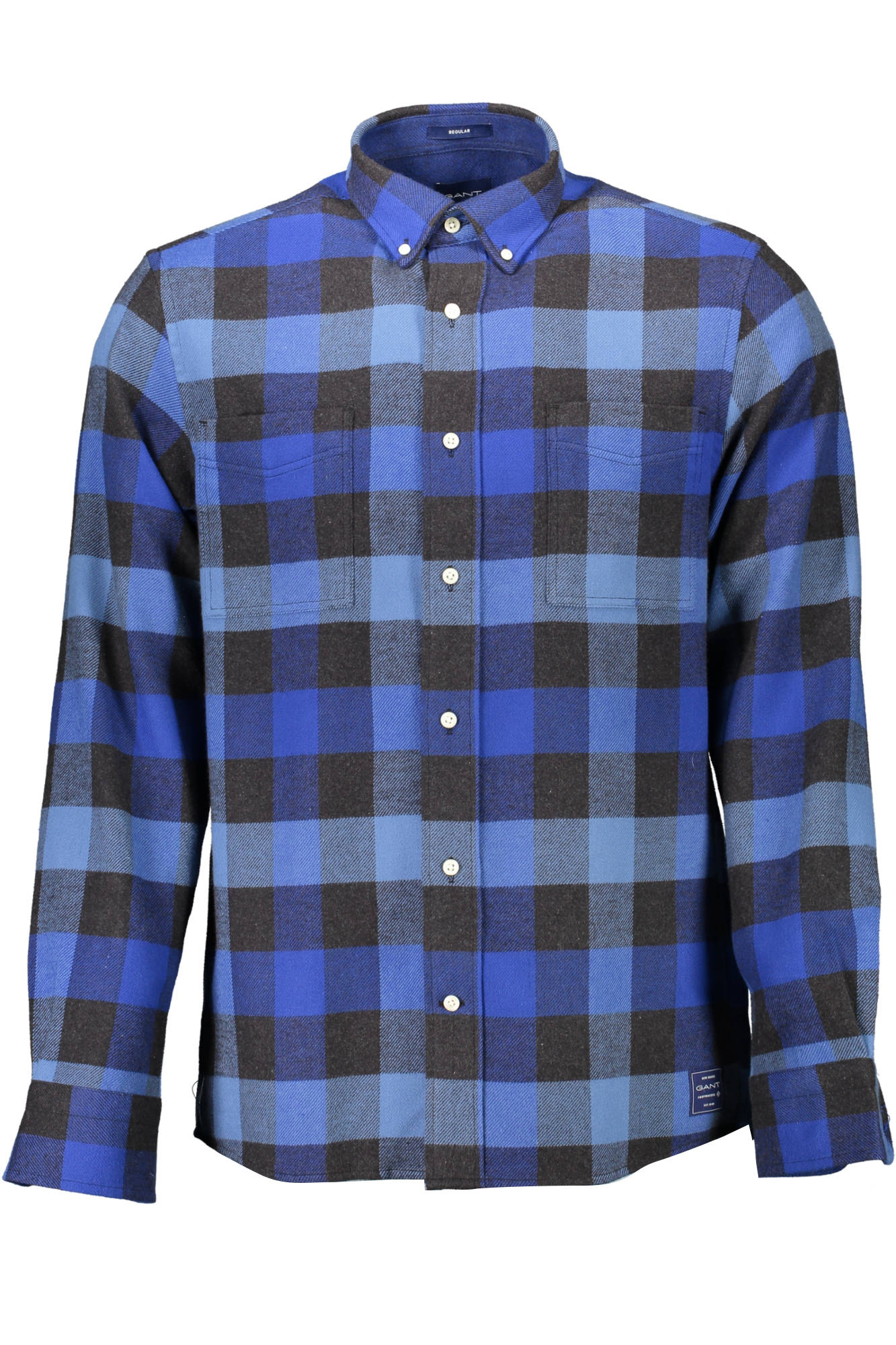 GANT MEN'S BLUE LONG SLEEVE SHIRT