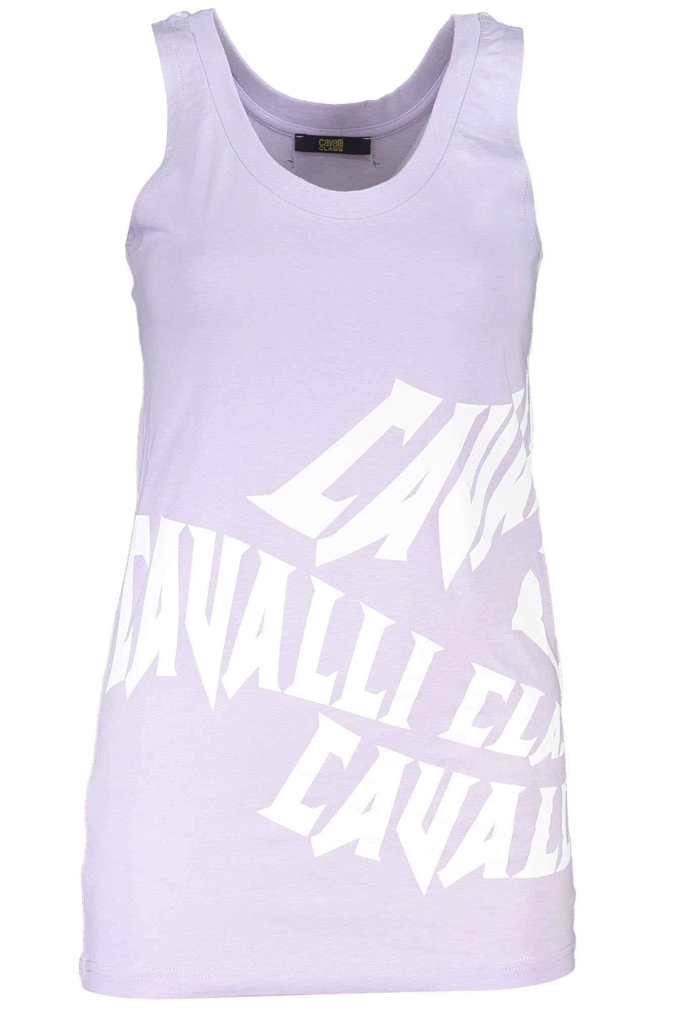 CAVALLI CLASS WOMEN'S PURPLE TANK TOP