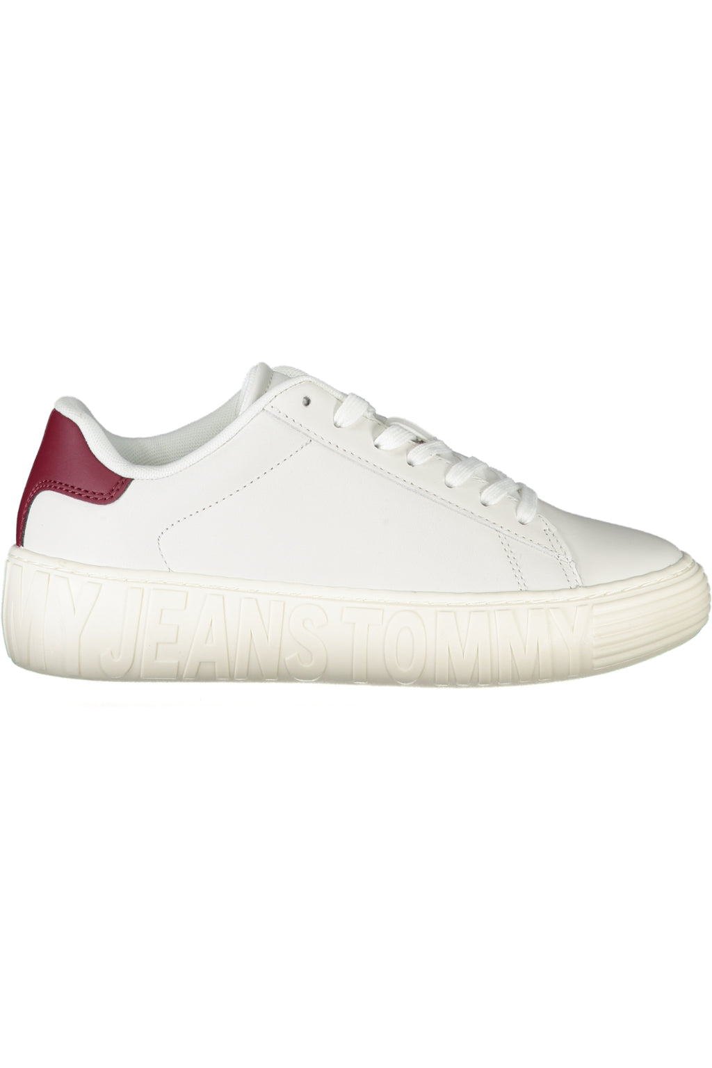 TOMMY HILFIGER WHITE WOMEN'S SPORTS SHOES