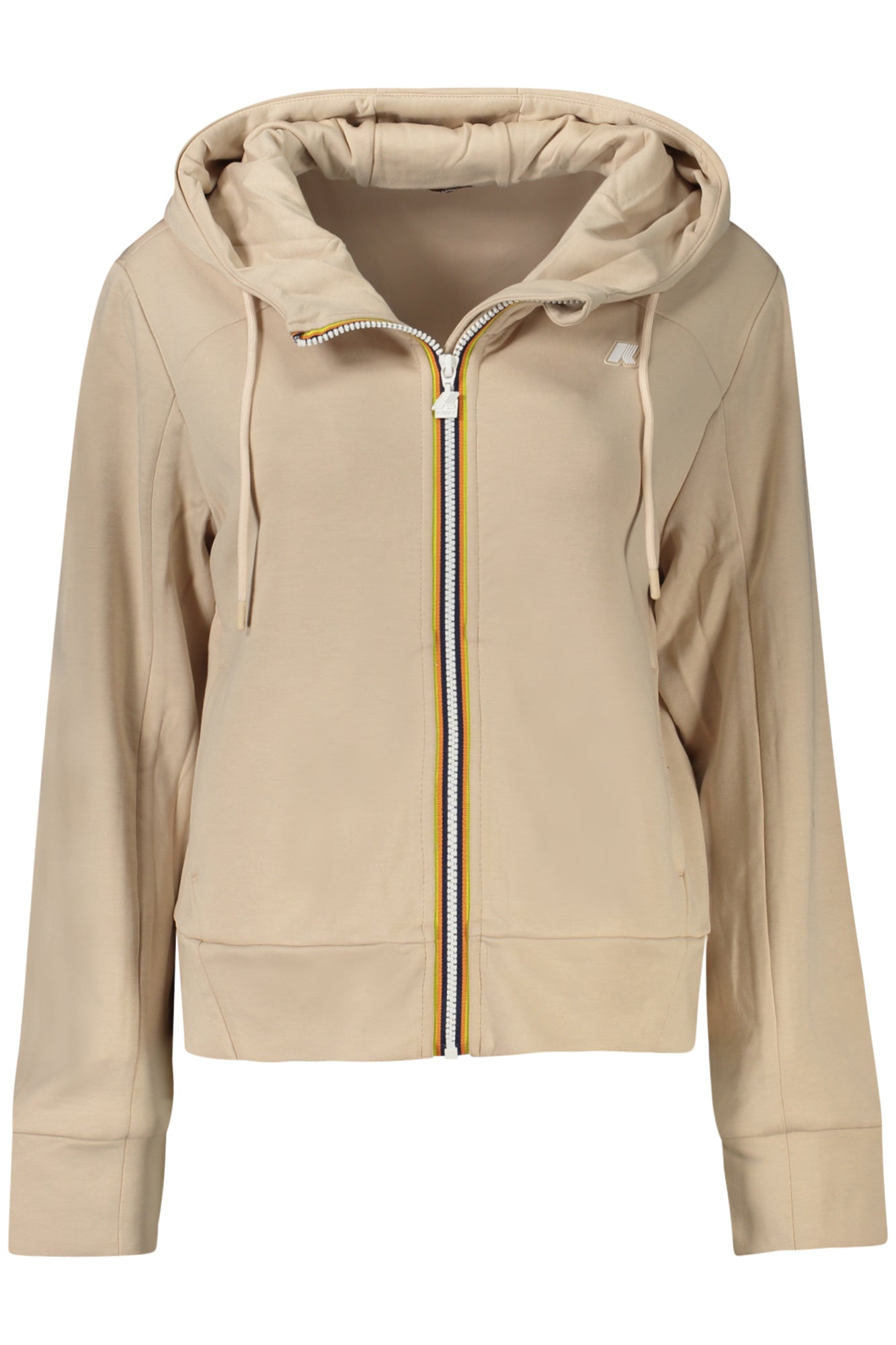 K-WAY WOMEN'S PINK ZIP-UP SWEATSHIRT