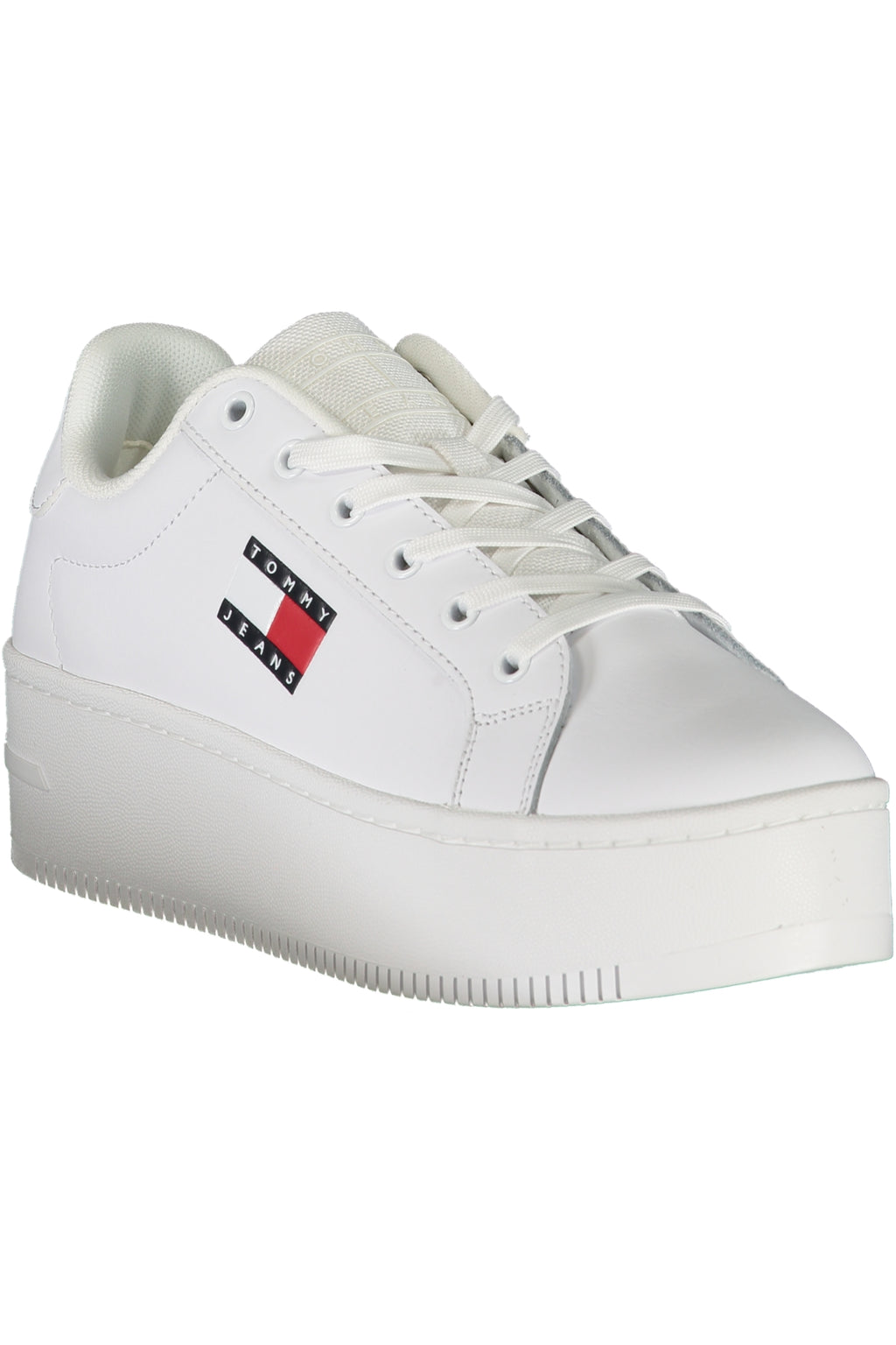 TOMMY HILFIGER WHITE WOMEN'S SPORTS SHOES
