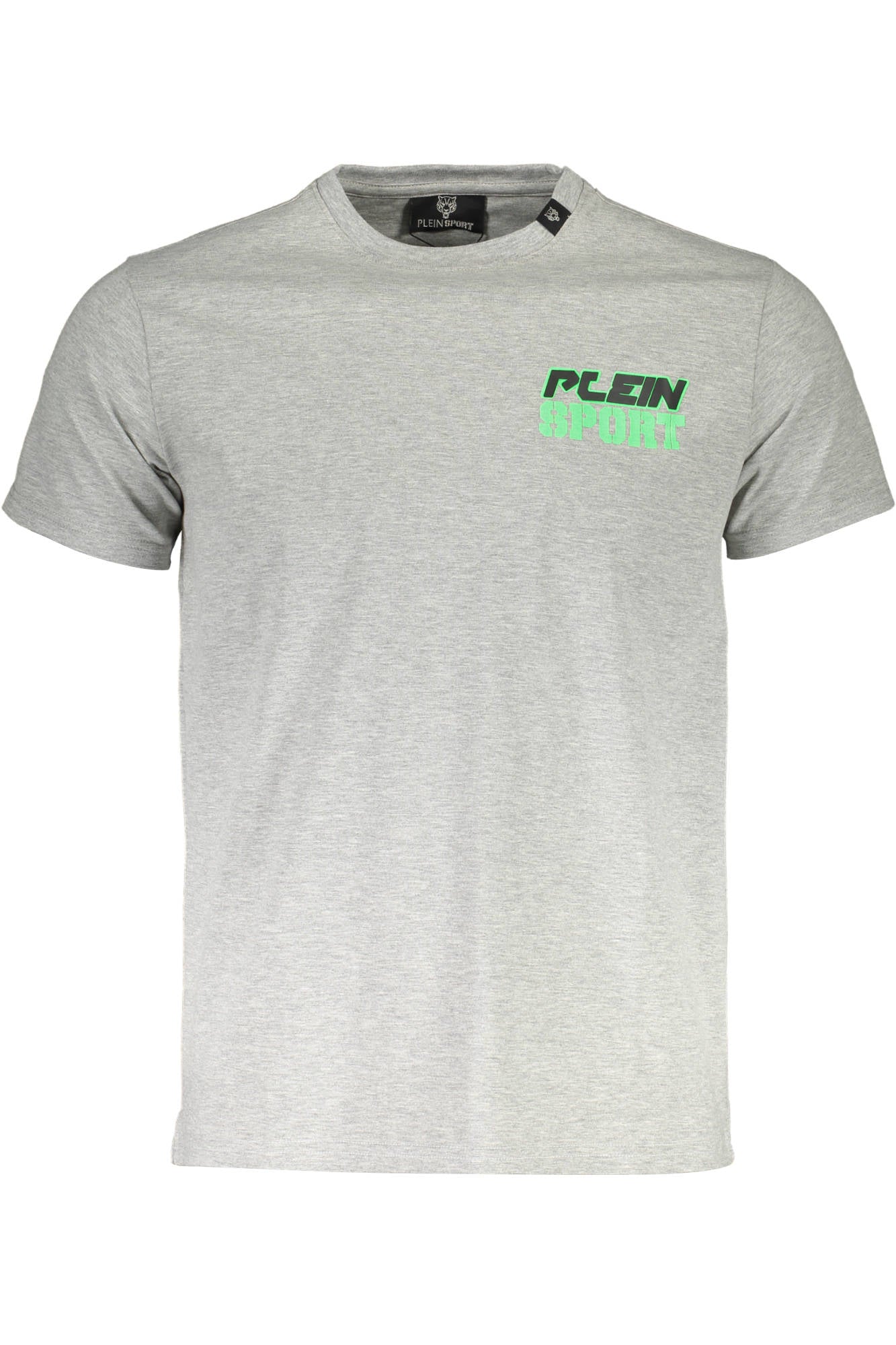 PLEIN SPORT SHORT SLEEVE T-SHIRT MEN GREY