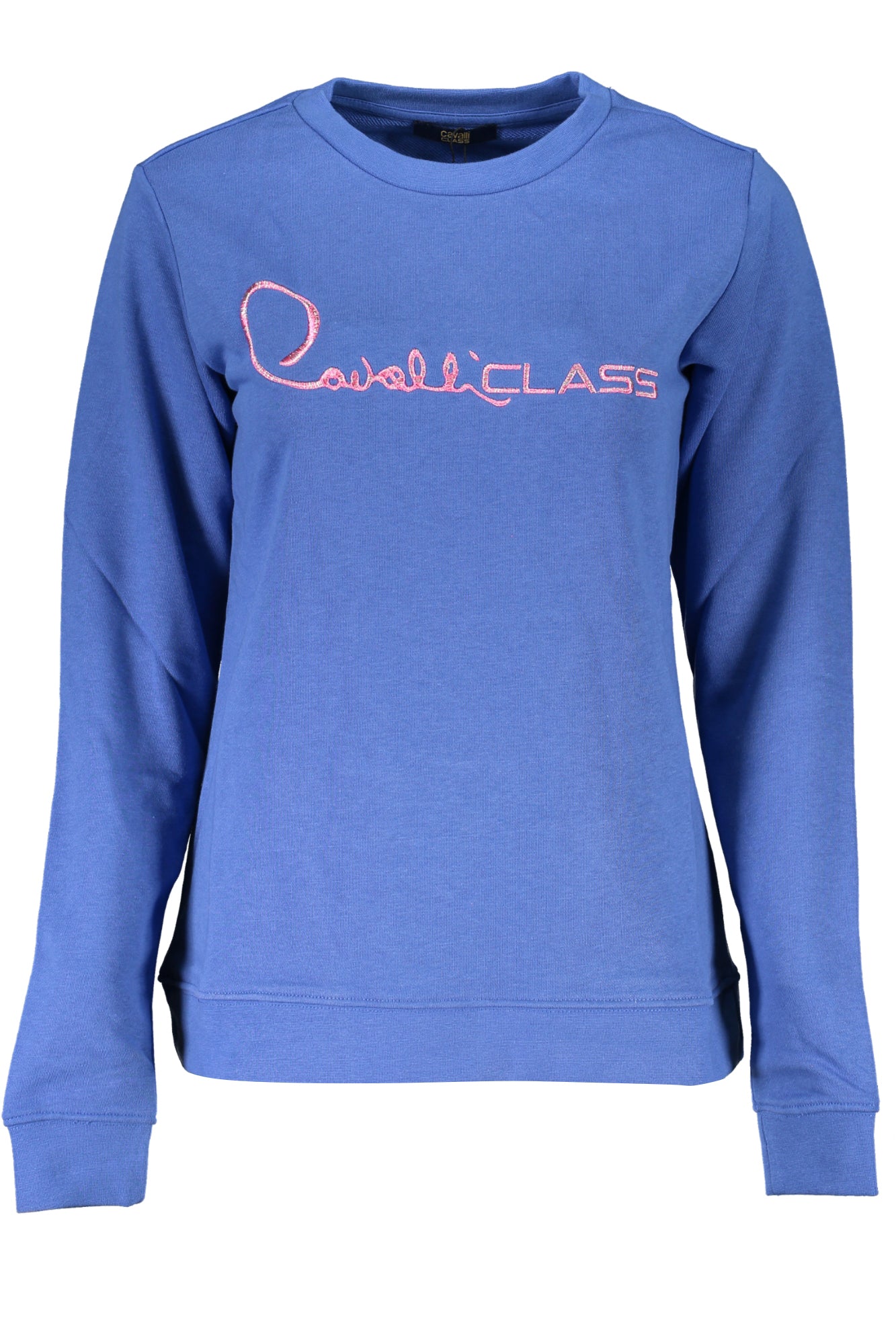 CAVALLI CLASS WOMEN'S ZIPLESS SWEATSHIRT BLUE