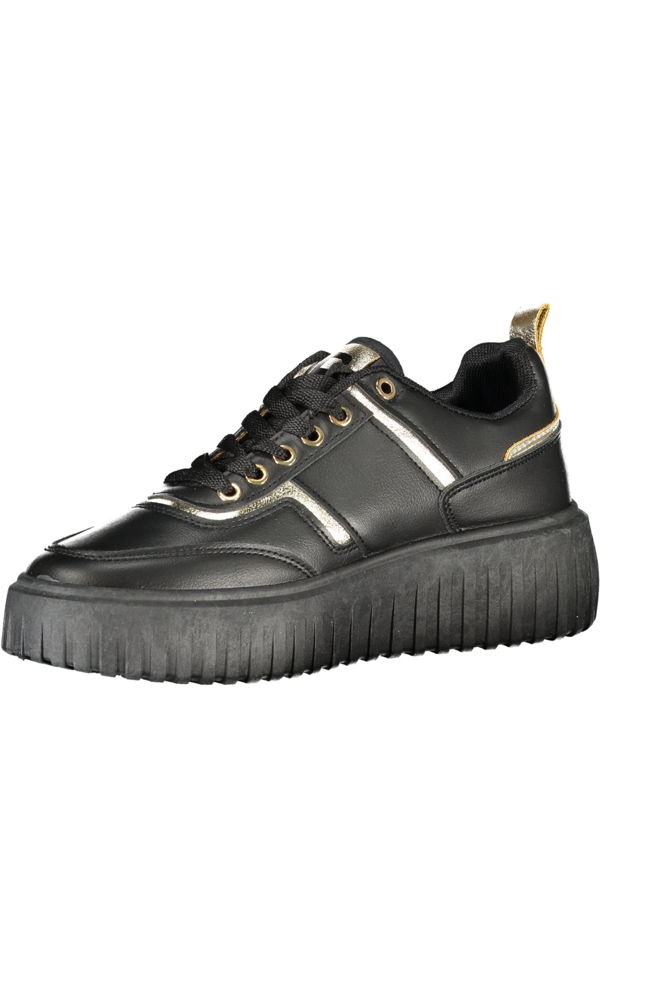 LAURA BIAGIOTTI WOMEN'S BLACK SPORTS SHOES