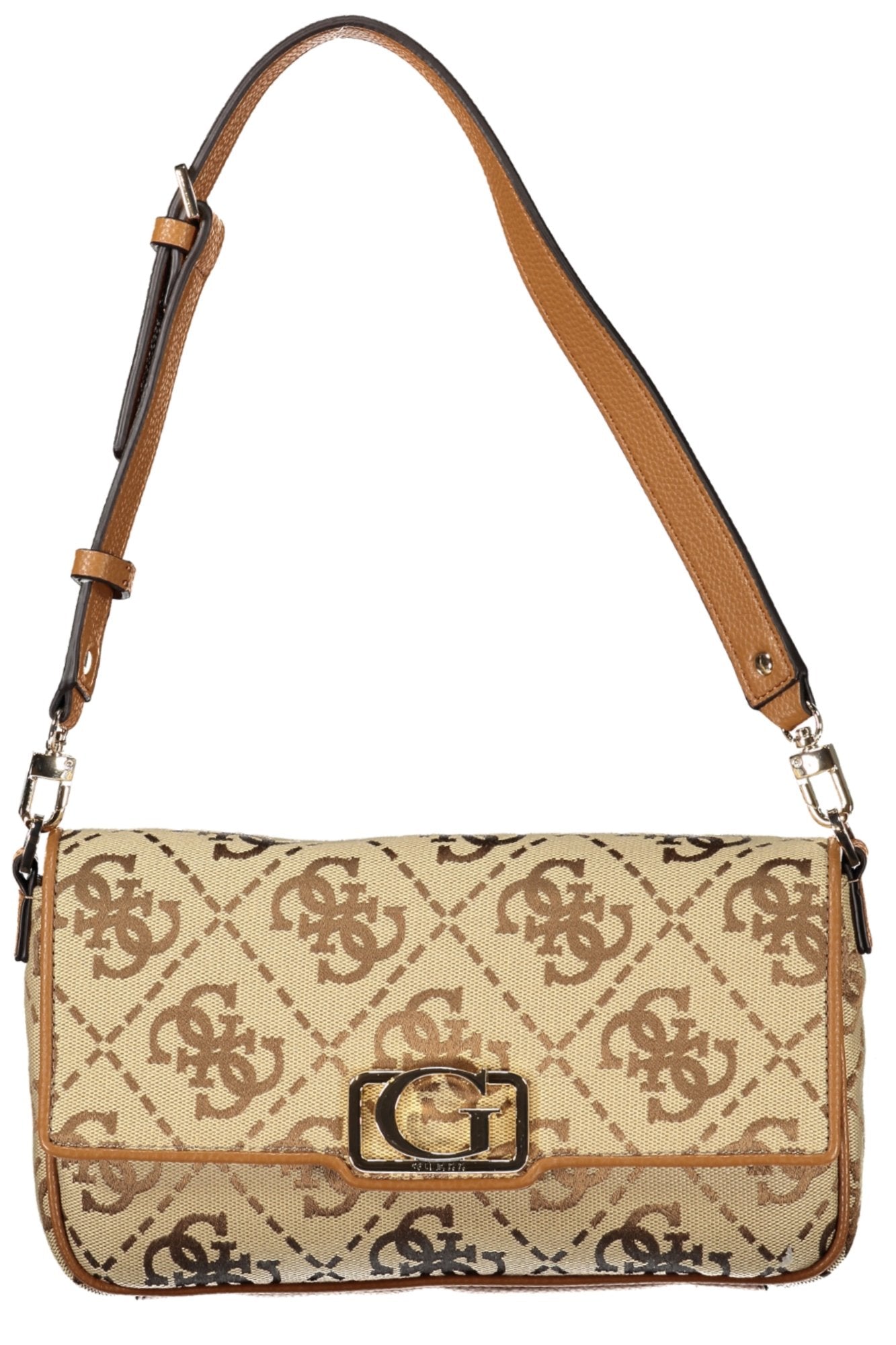 GUESS JEANS WOMEN'S BAG BEIGE