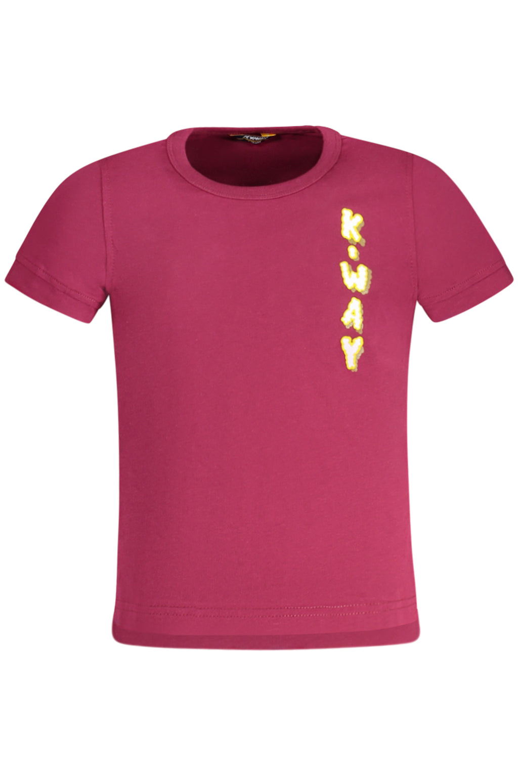 K-WAY T-SHIRT SHORT SLEEVES GIRL PURPLE