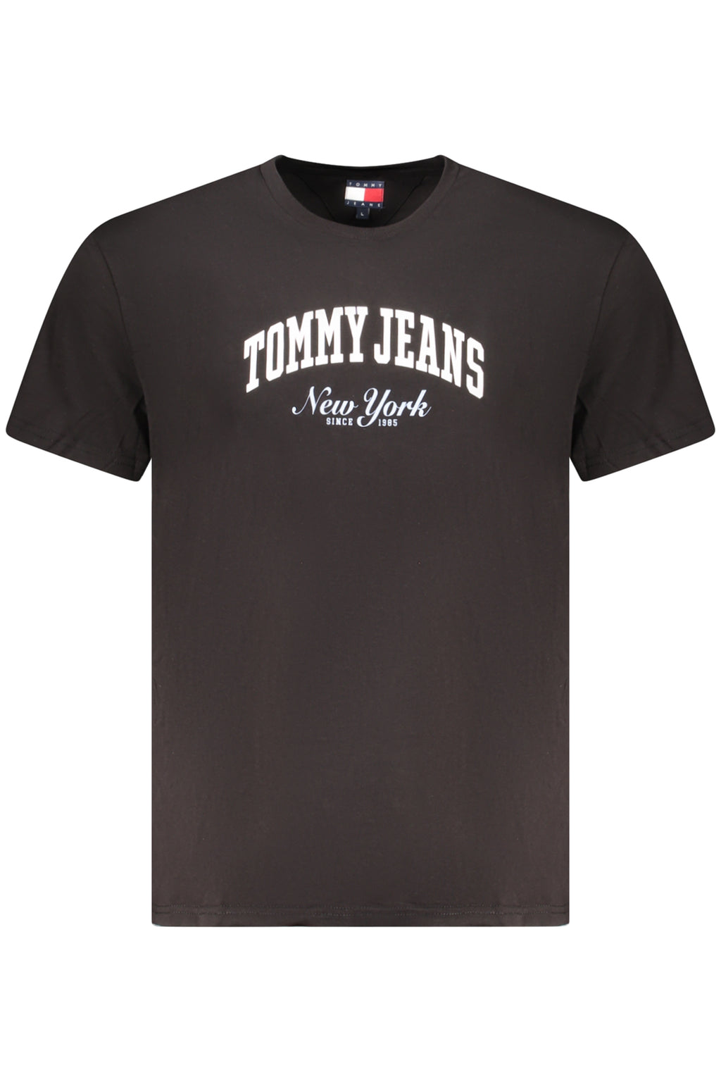 TOMMY HILFIGER SHORT SLEEVE T-SHIRT MEN BLACK