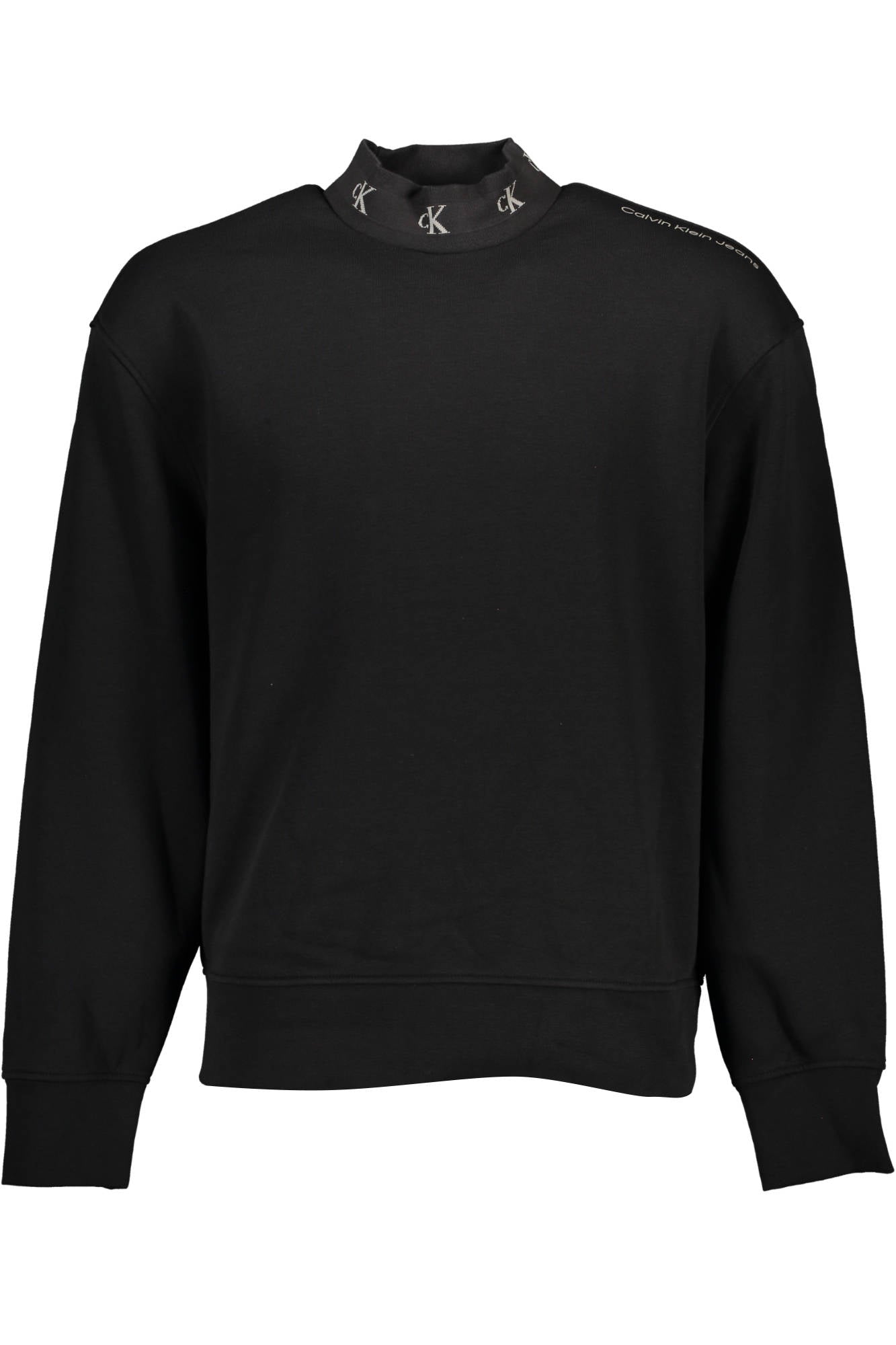 CALVIN KLEIN SWEATSHIRT WITHOUT ZIP BLACK MAN