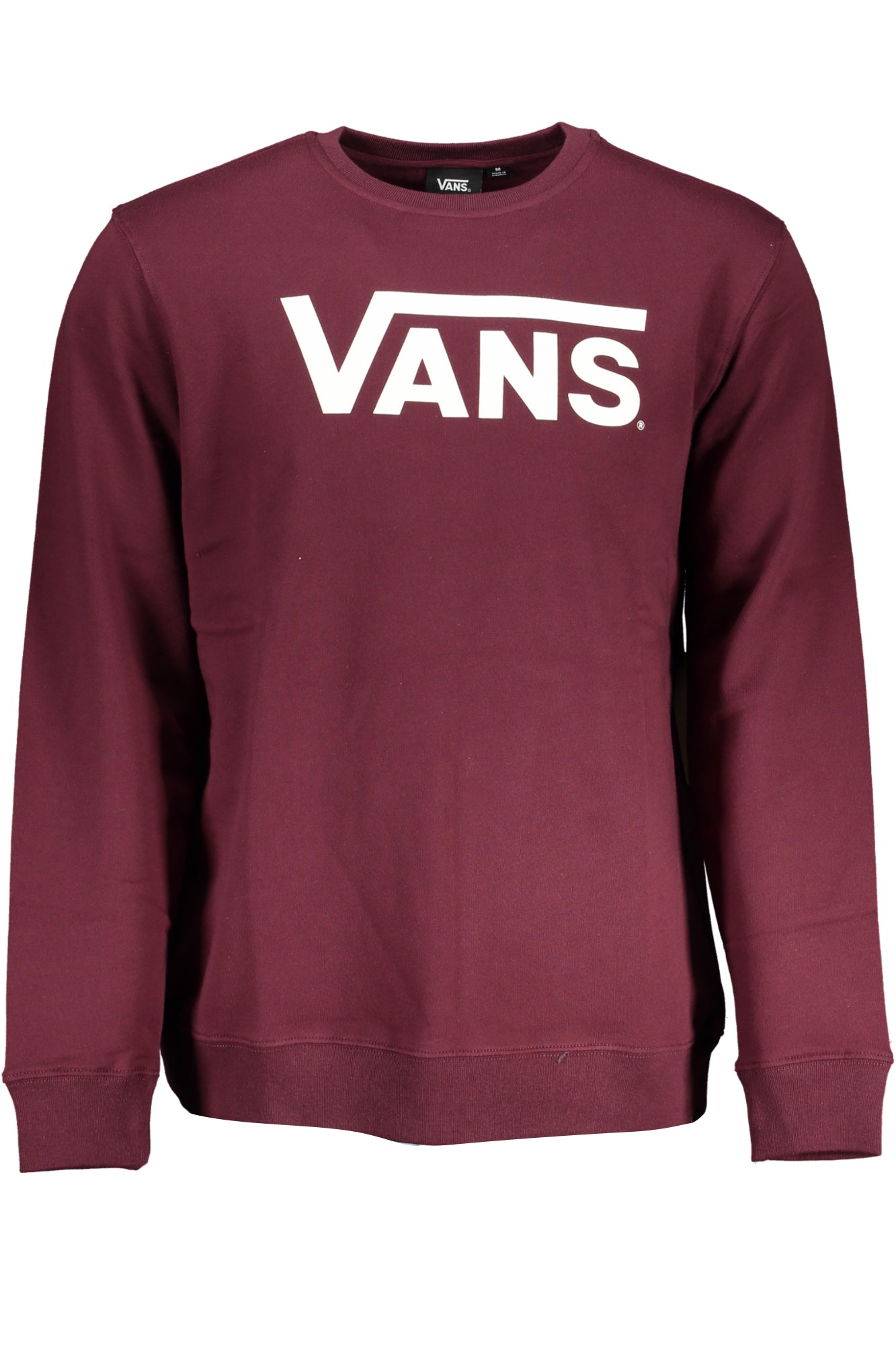 VANS RED MEN'S ZIPLESS SWEATSHIRT