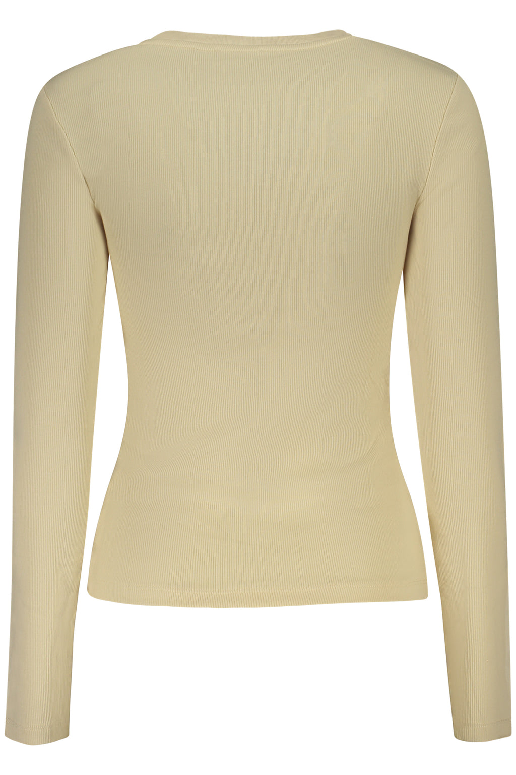 GUESS JEANS BEIGE WOMEN'S LONG SLEEVE T-SHIRT
