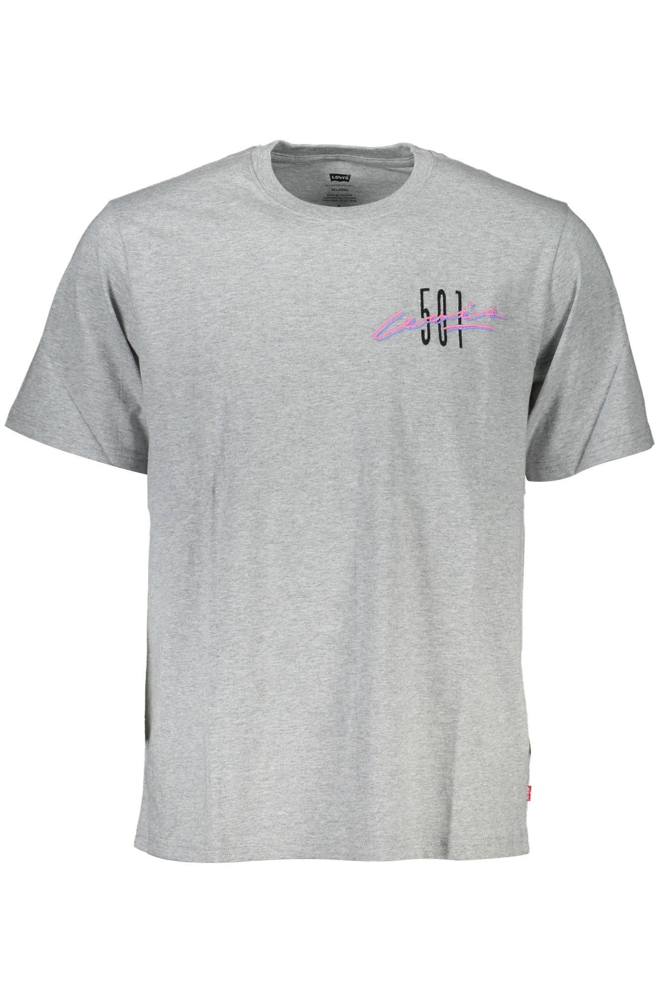 LEVI'S SHORT SLEEVE T-SHIRT MEN GREY