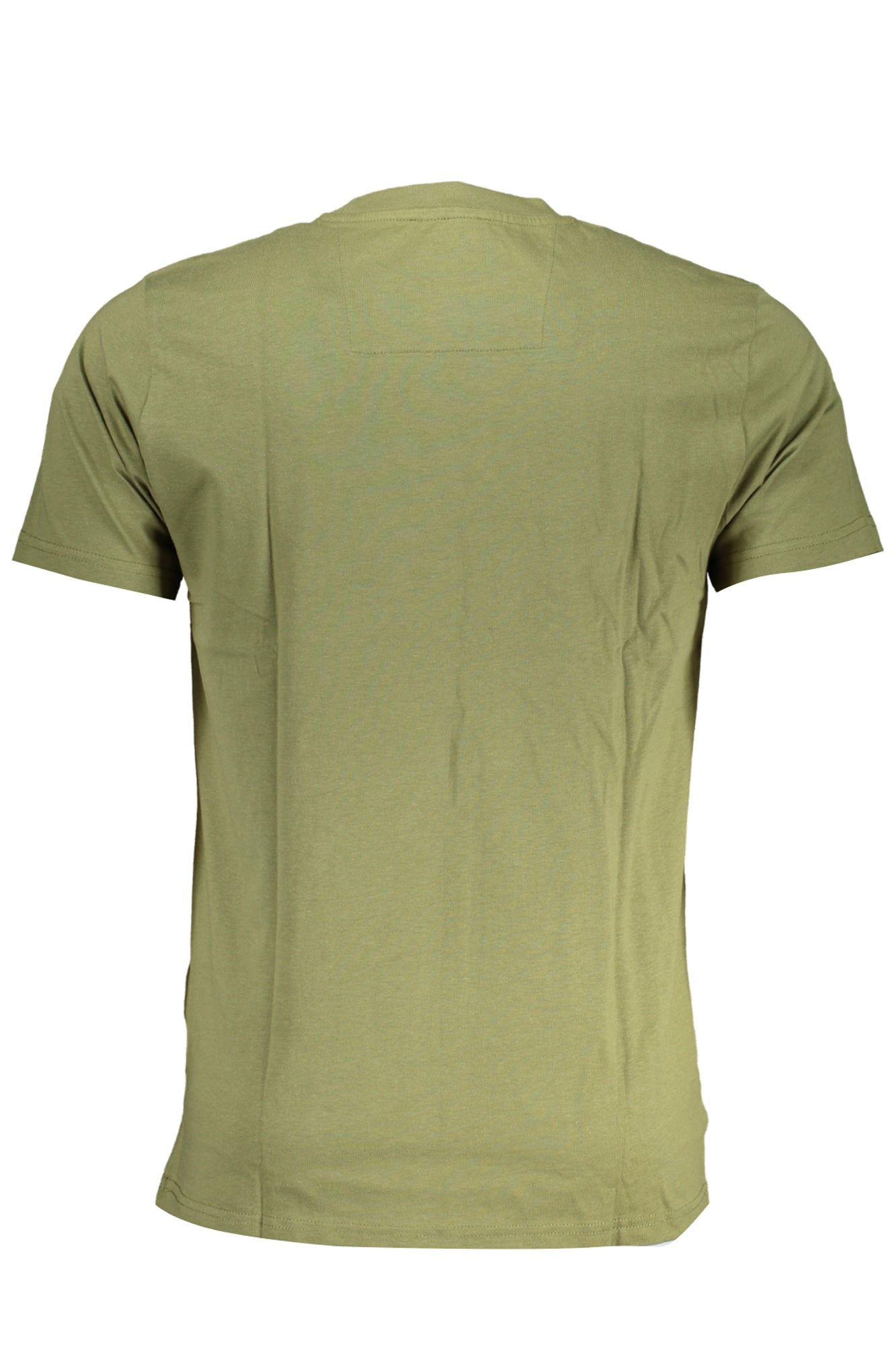 CAVALLI CLASS GREEN MEN'S SHORT SLEEVED T-SHIRT