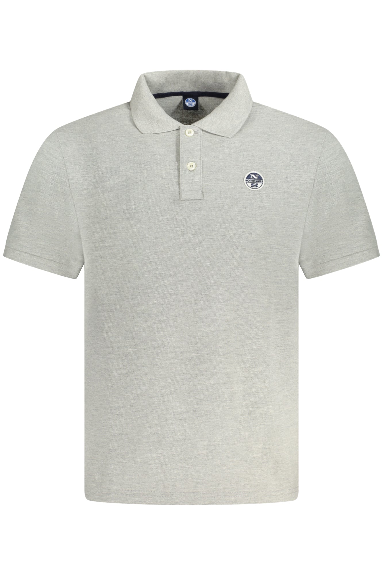 NORTH SAILS MEN'S SHORT SLEEVE POLO GREY