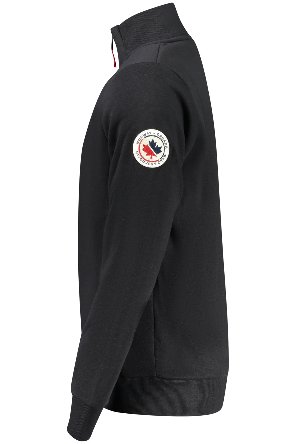 NORWAY 1963 MEN'S BLACK ZIP-UP SWEATSHIRT