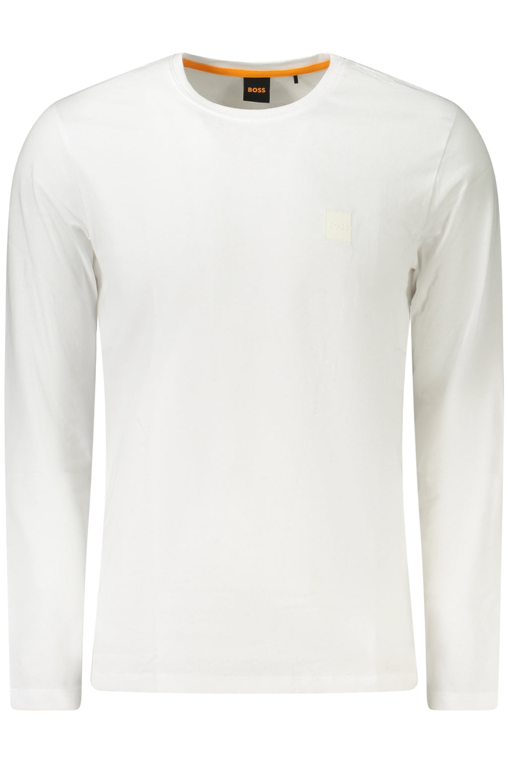 BOSS MEN'S LONG-SLEEVED T-SHIRT WHITE