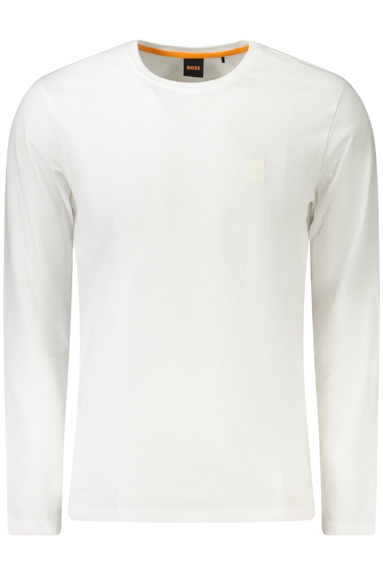 BOSS MEN'S LONG-SLEEVED T-SHIRT WHITE