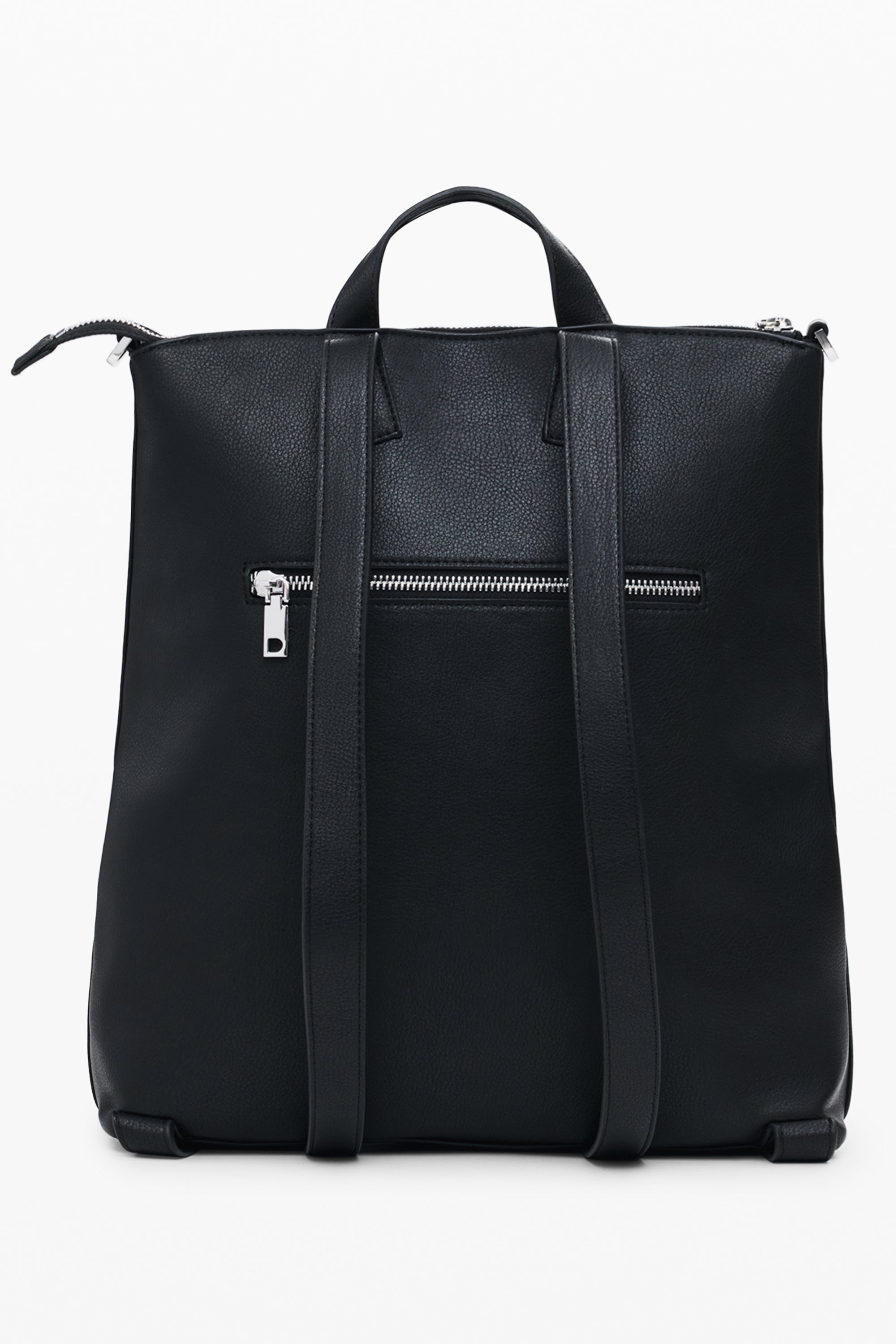 DESIGUAL WOMEN'S BLACK BACKPACK