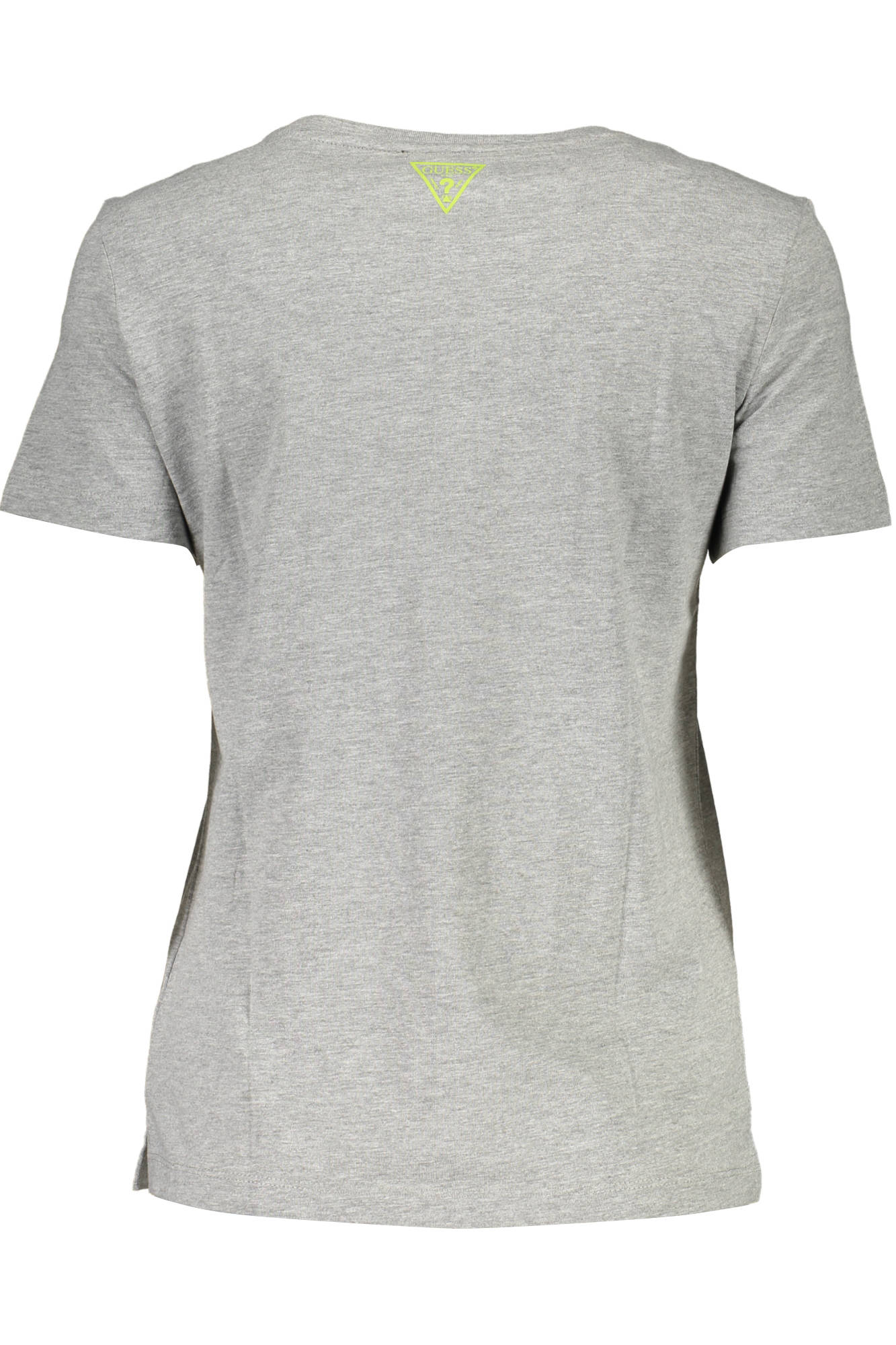 GUESS JEANS WOMEN'S SHORT SLEEVE T-SHIRT GRAY