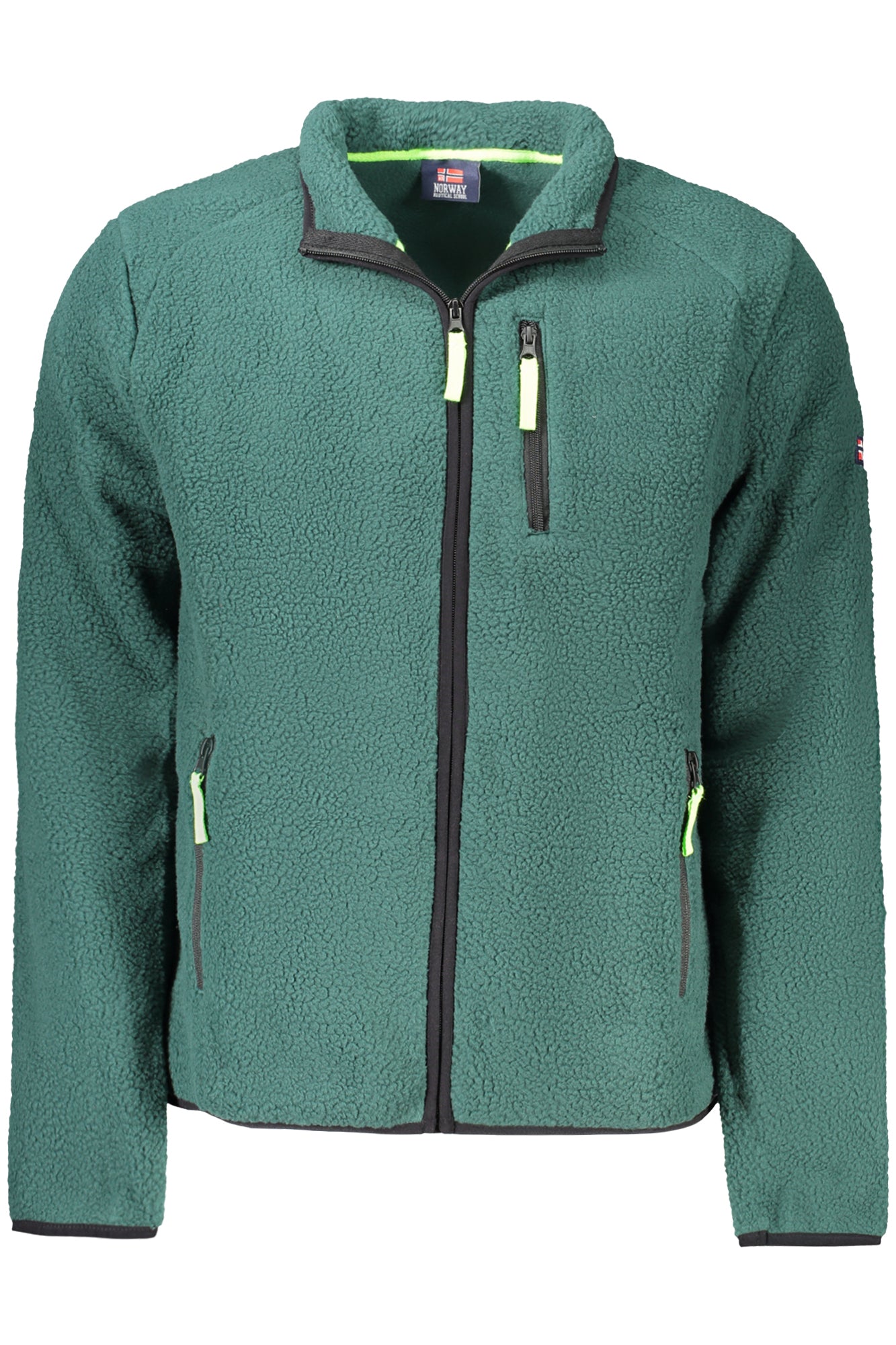 NORWAY 1963 MEN'S GREEN ZIP-UP SWEATSHIRT