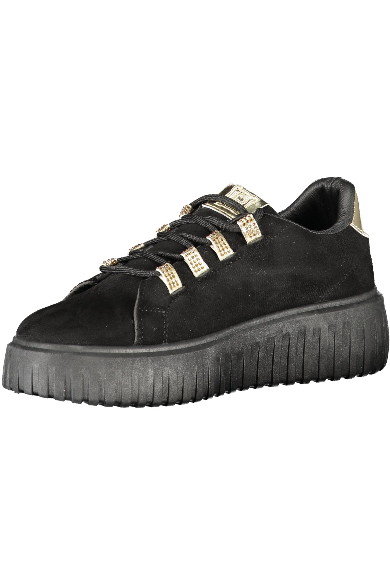 LAURA BIAGIOTTI WOMEN'S BLACK SPORTS SHOES