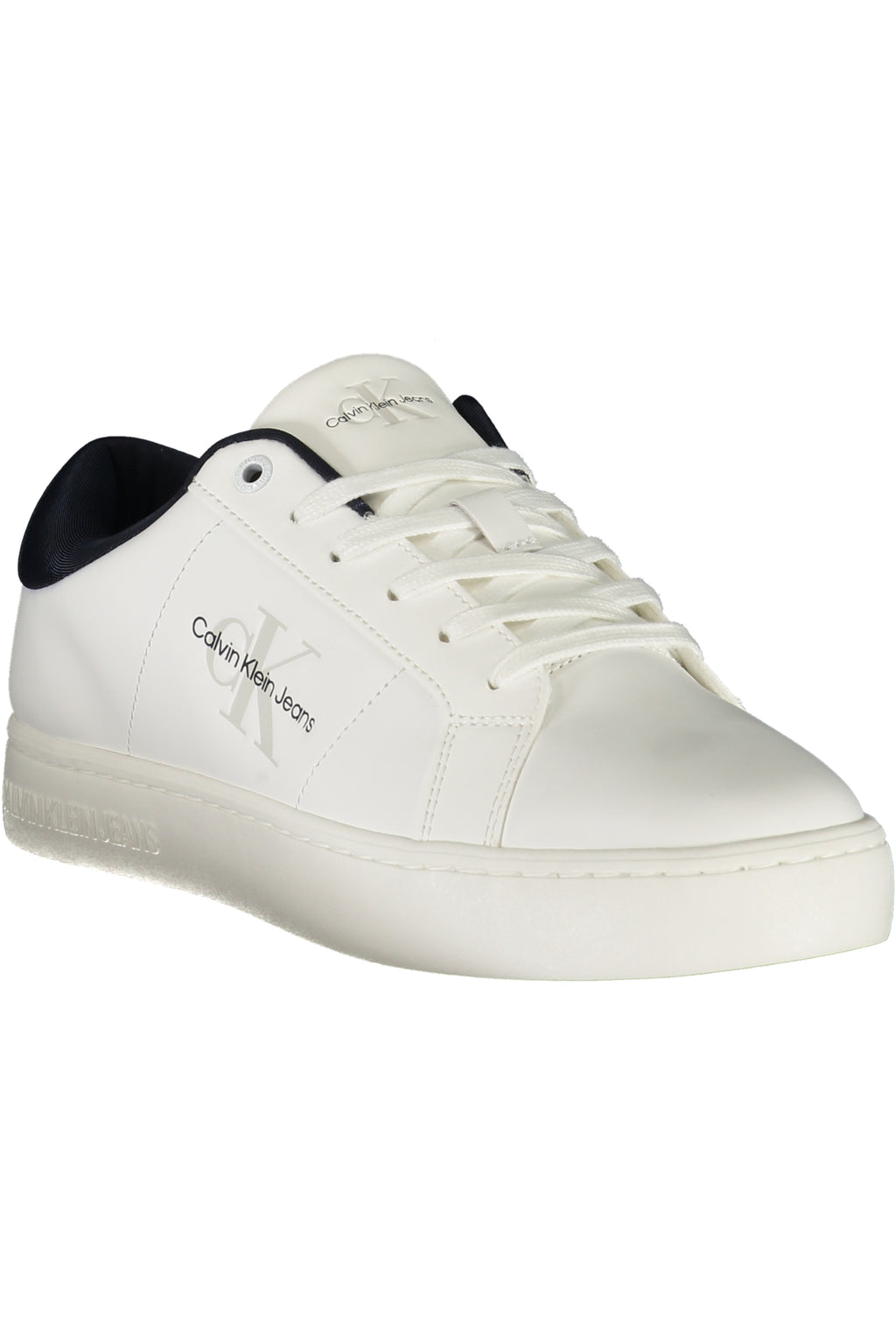 CALVIN KLEIN WHITE MEN'S SPORTS SHOES