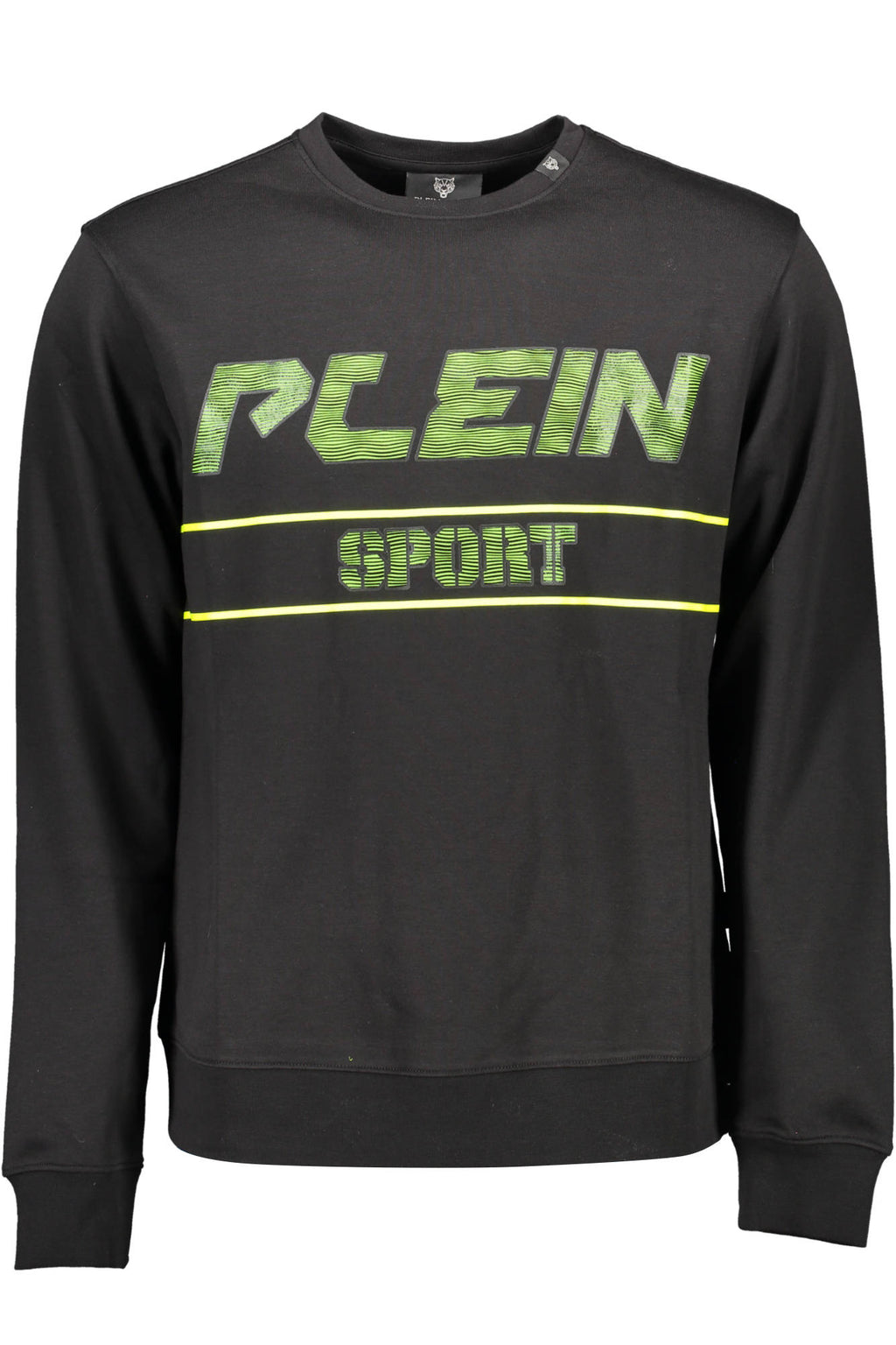 PLEIN SPORT SWEATSHIRT WITHOUT ZIP MAN BLACK