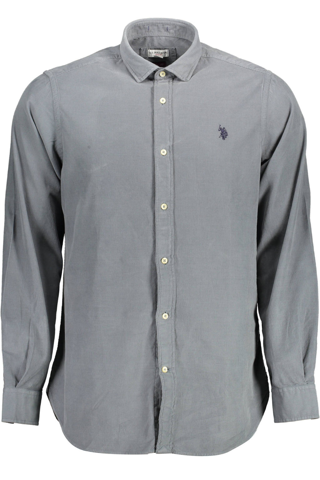 US POLO SHIRT LONG SLEEVE MEN BLUE