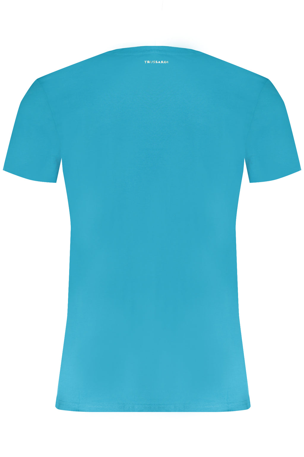 TRUSSARDI MEN'S SHORT SLEEVE T-SHIRT BLUE