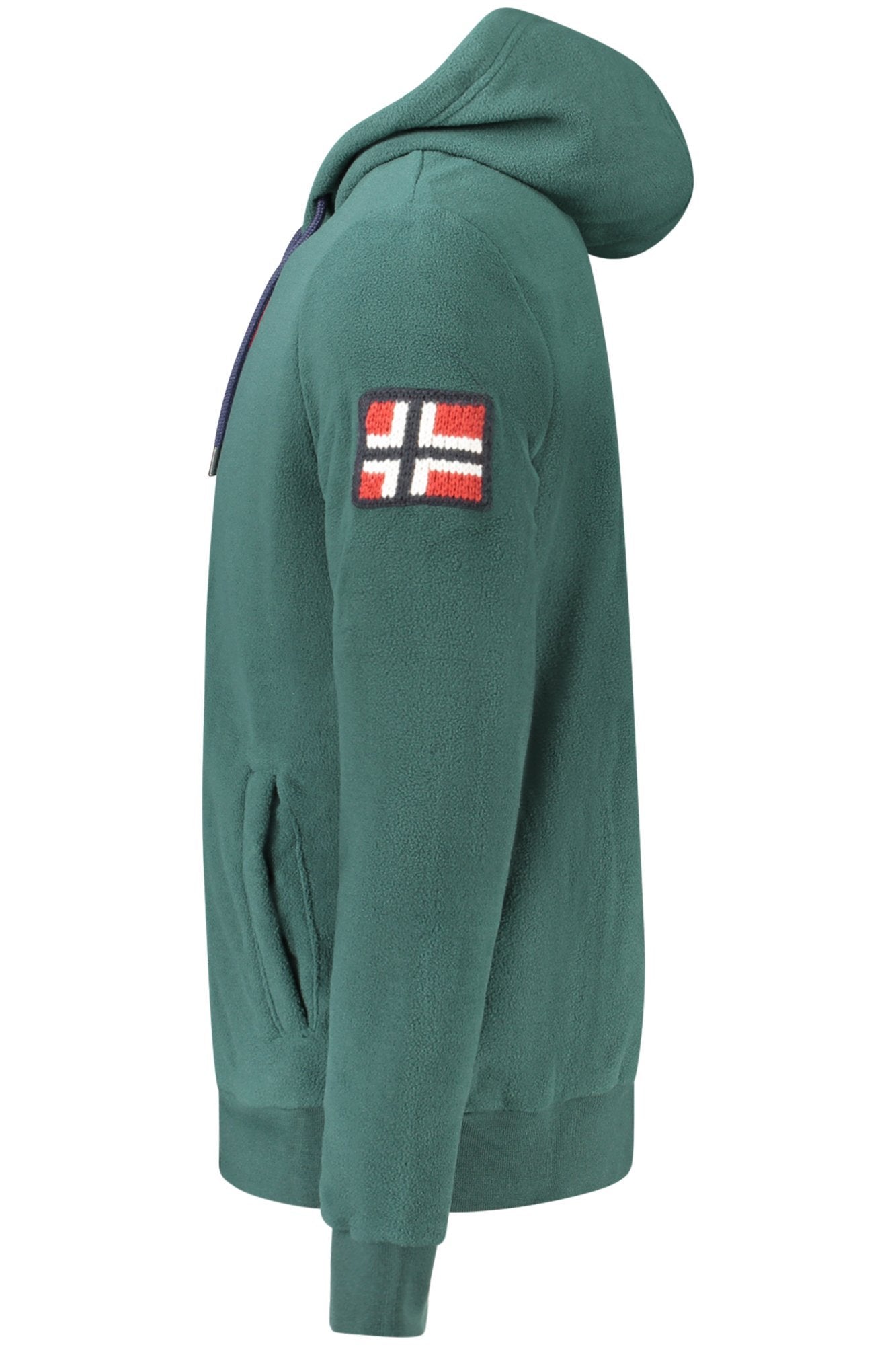NORWAY 1963 MEN'S GREEN ZIP-UP SWEATSHIRT
